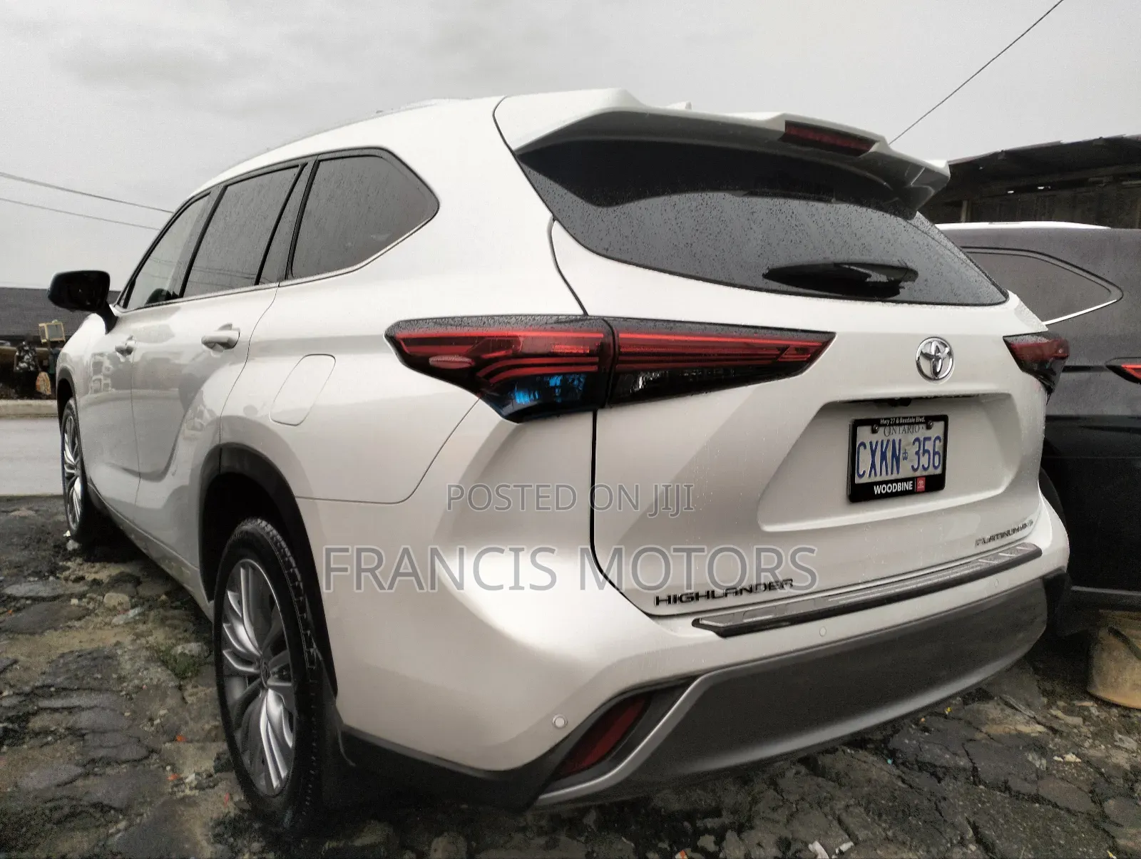 Toyota Highlander Platinum 2022 White