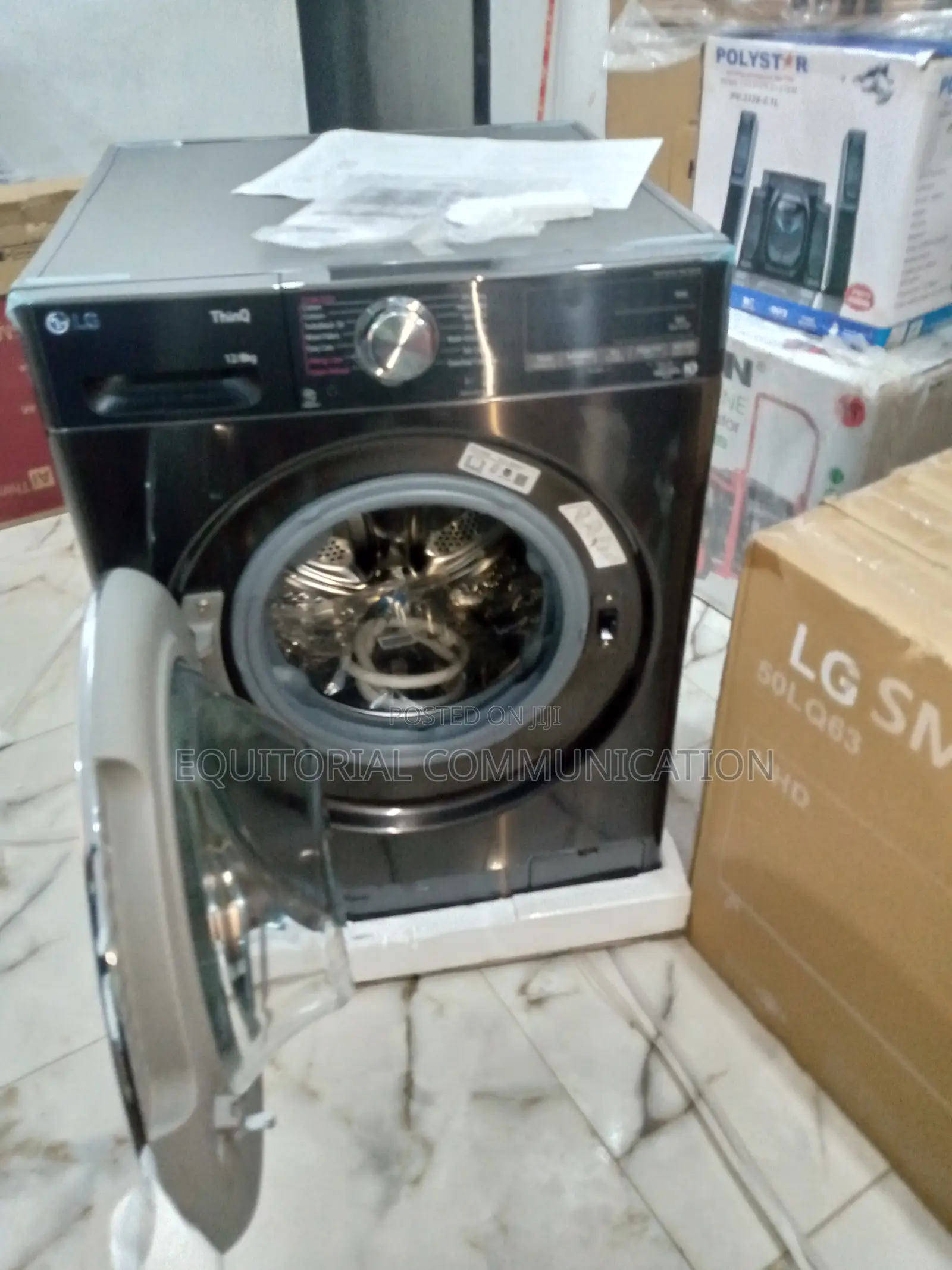 LG 12kg Front Loader Washing Machine - F4V9BWP2EE)