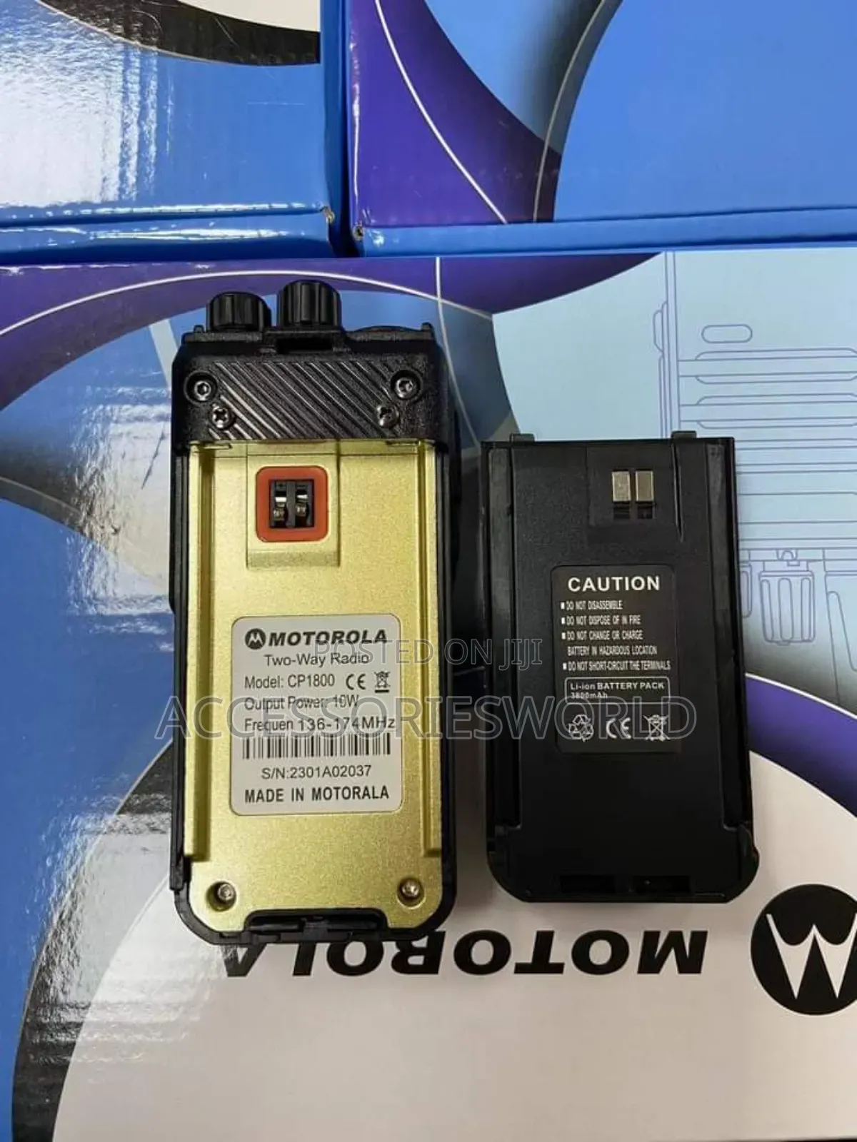 MOTOROLA CP1800 Walkie Talkies