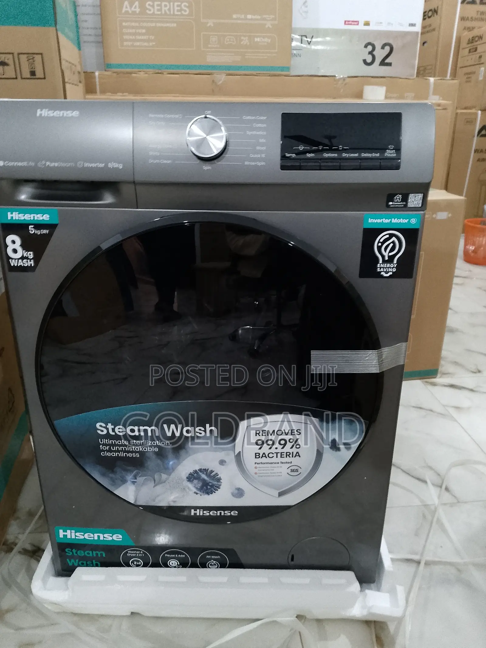 New-in Hisense Brand New 8kg Wash and Dry