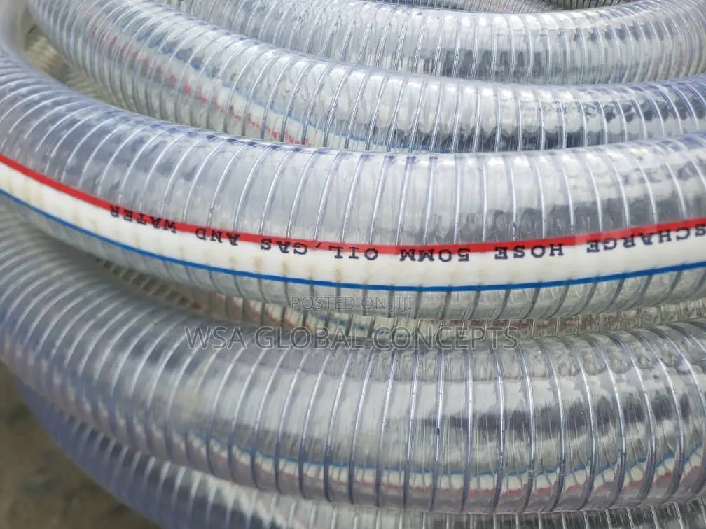 50mm Transparent Wire Braided Hose