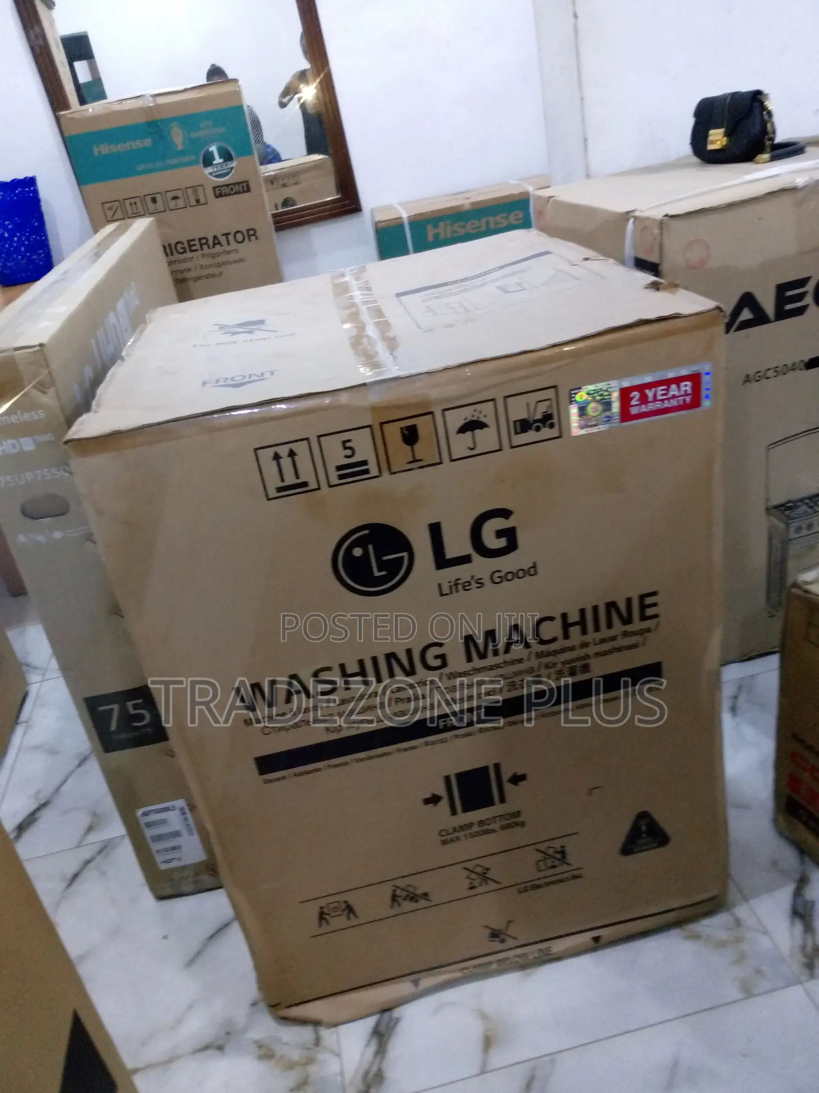 LG 12kg Washer 8kg Dryer Wash Machine