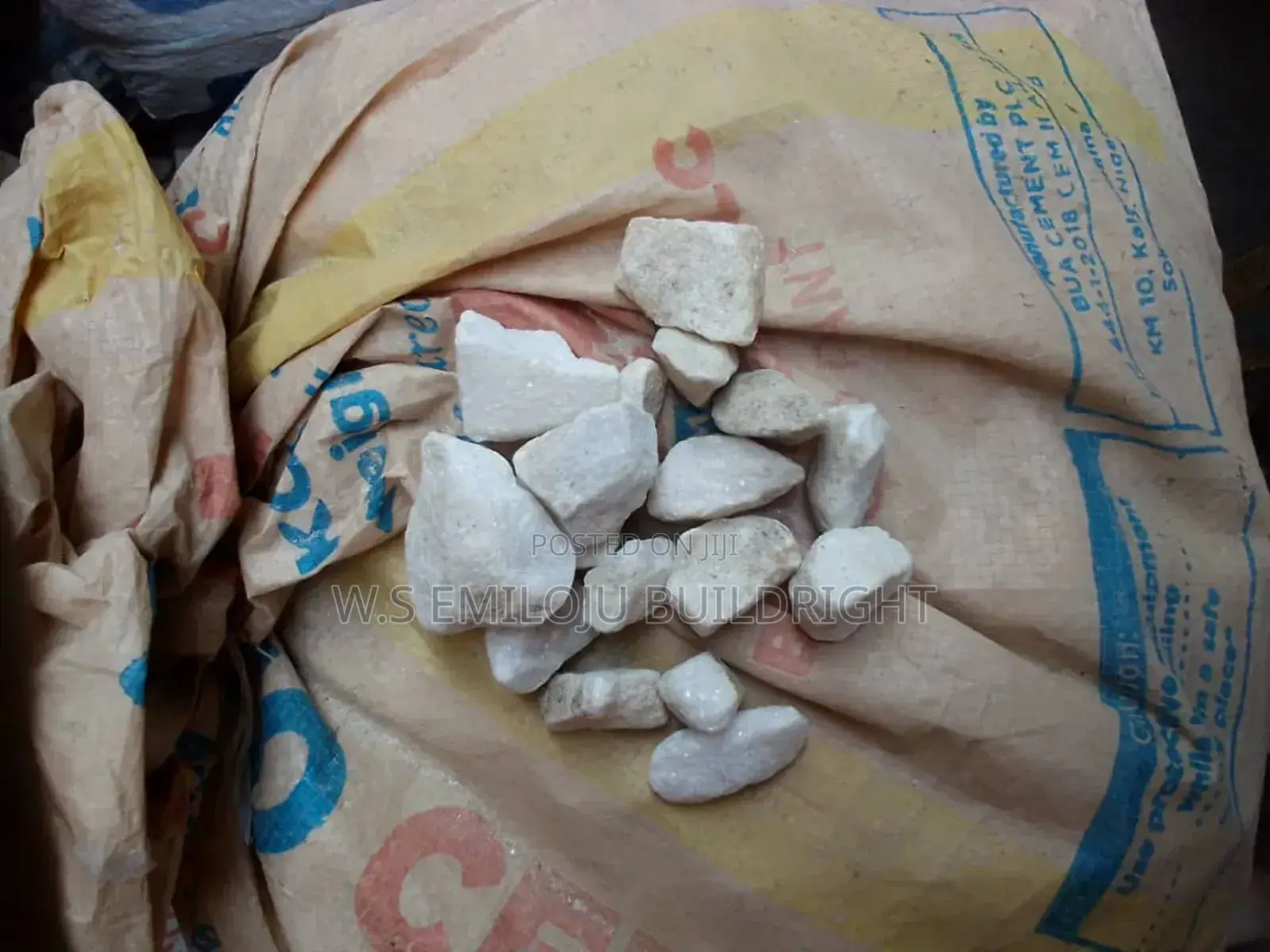 Natural White Stone Are Chippings Stone for Decorative.