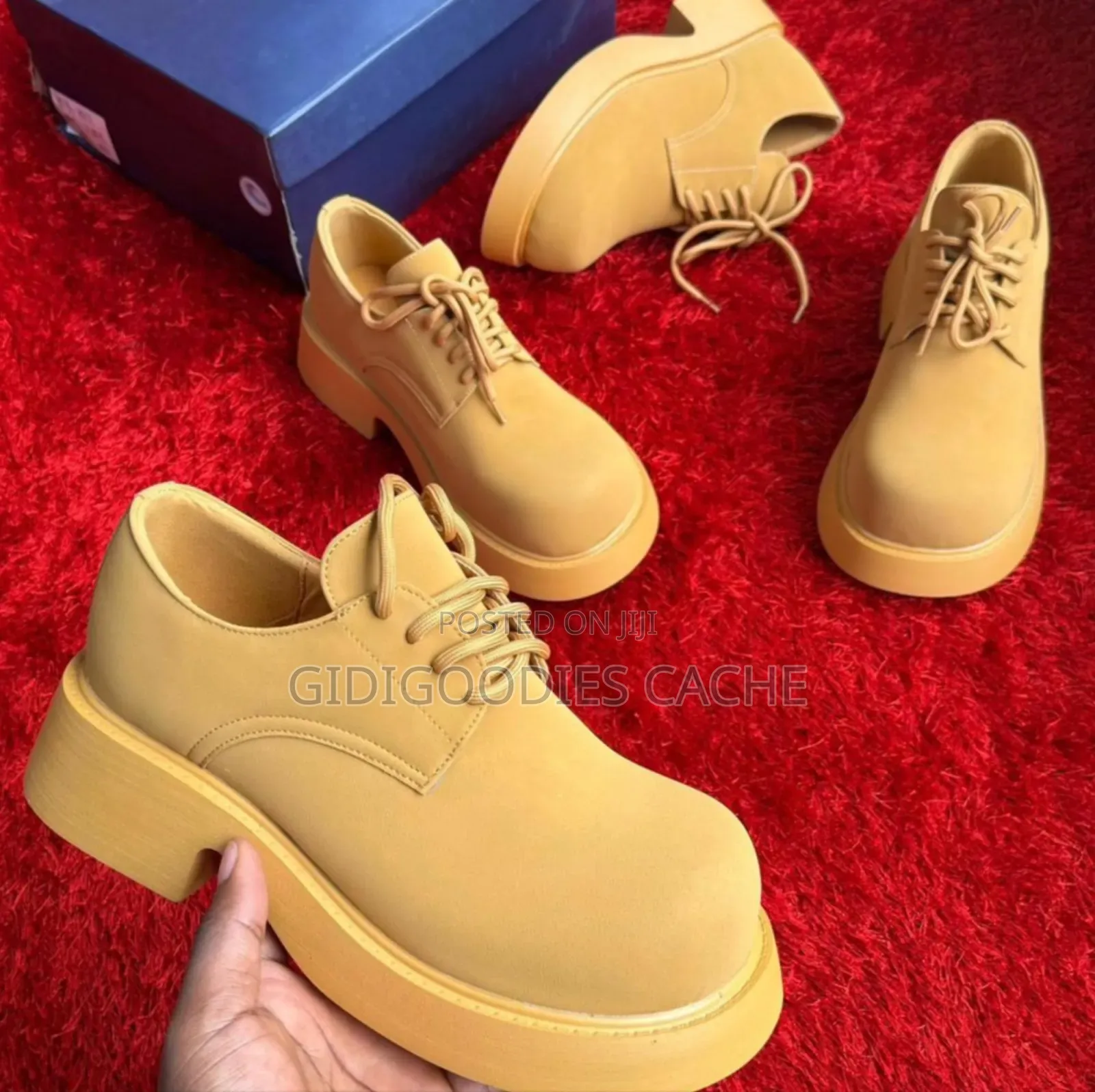 Balenciaga Chunky Suede/Leather Shoes