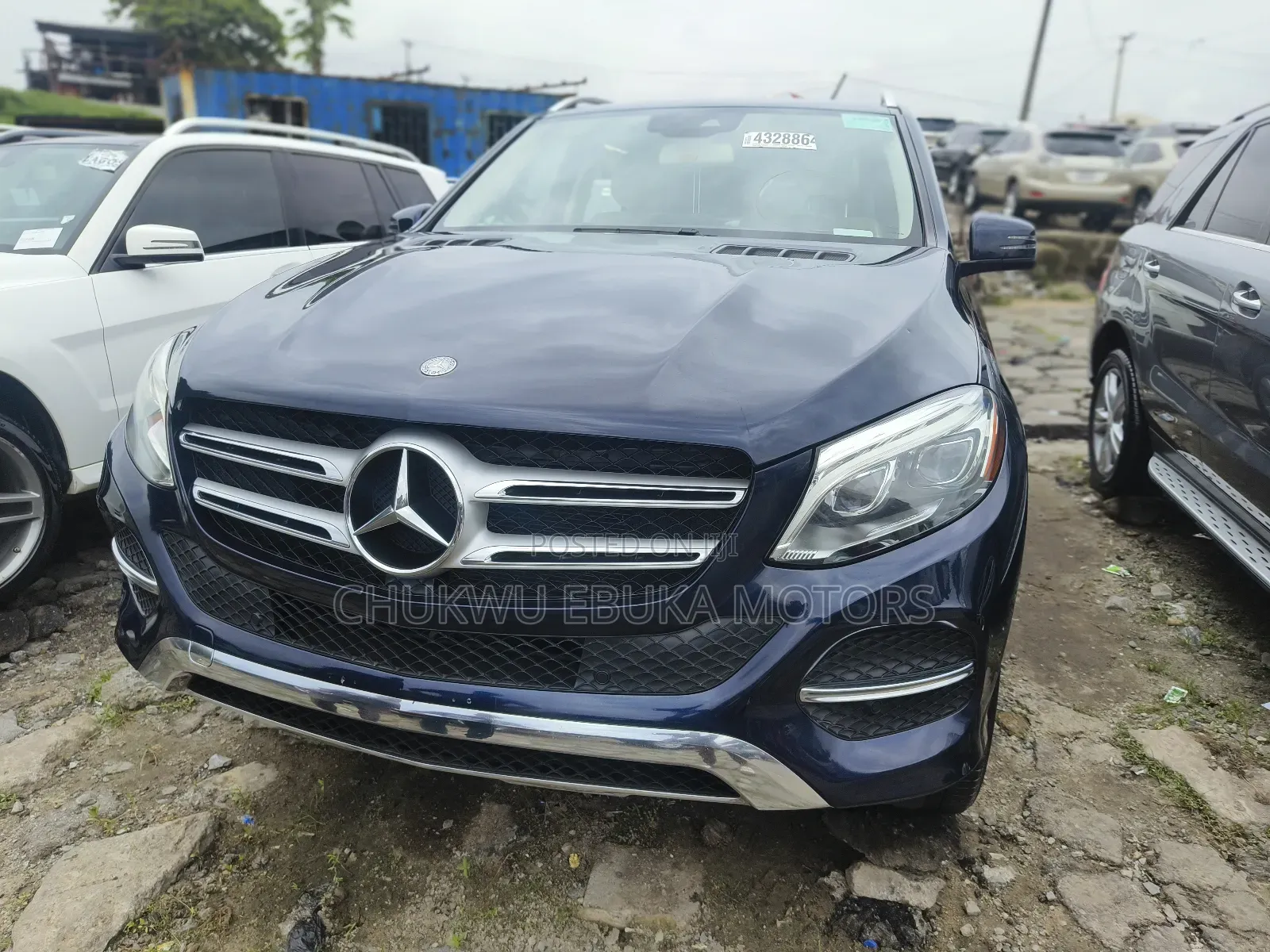 Mercedes-Benz GLE-Class GLE 350d 4MATIC 2017 Blue