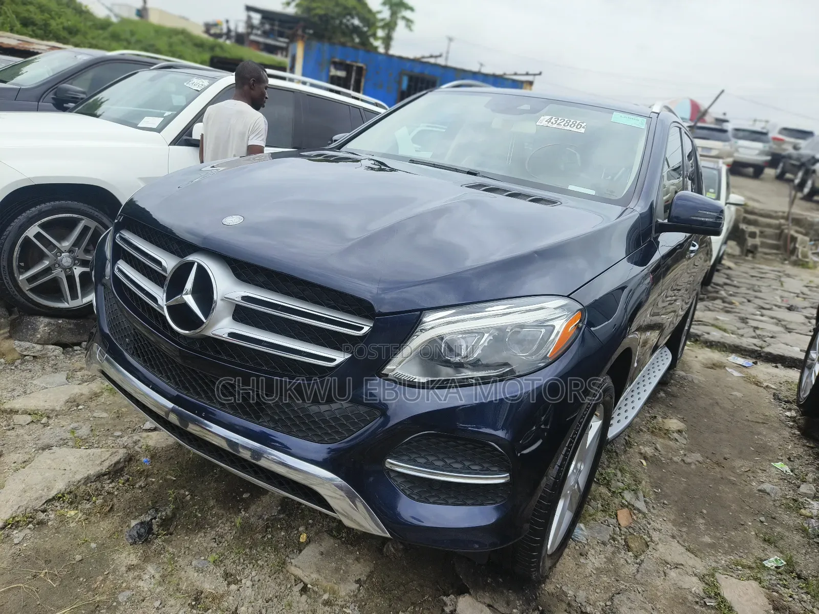 Mercedes-Benz GLE-Class GLE 350d 4MATIC 2017 Blue