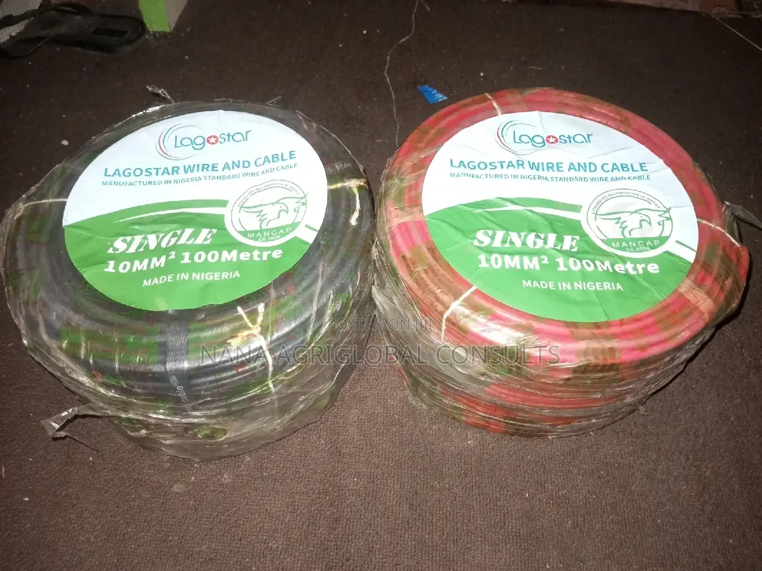 Lagostar Cable and Nocaco Cable but Single and Twin Wire