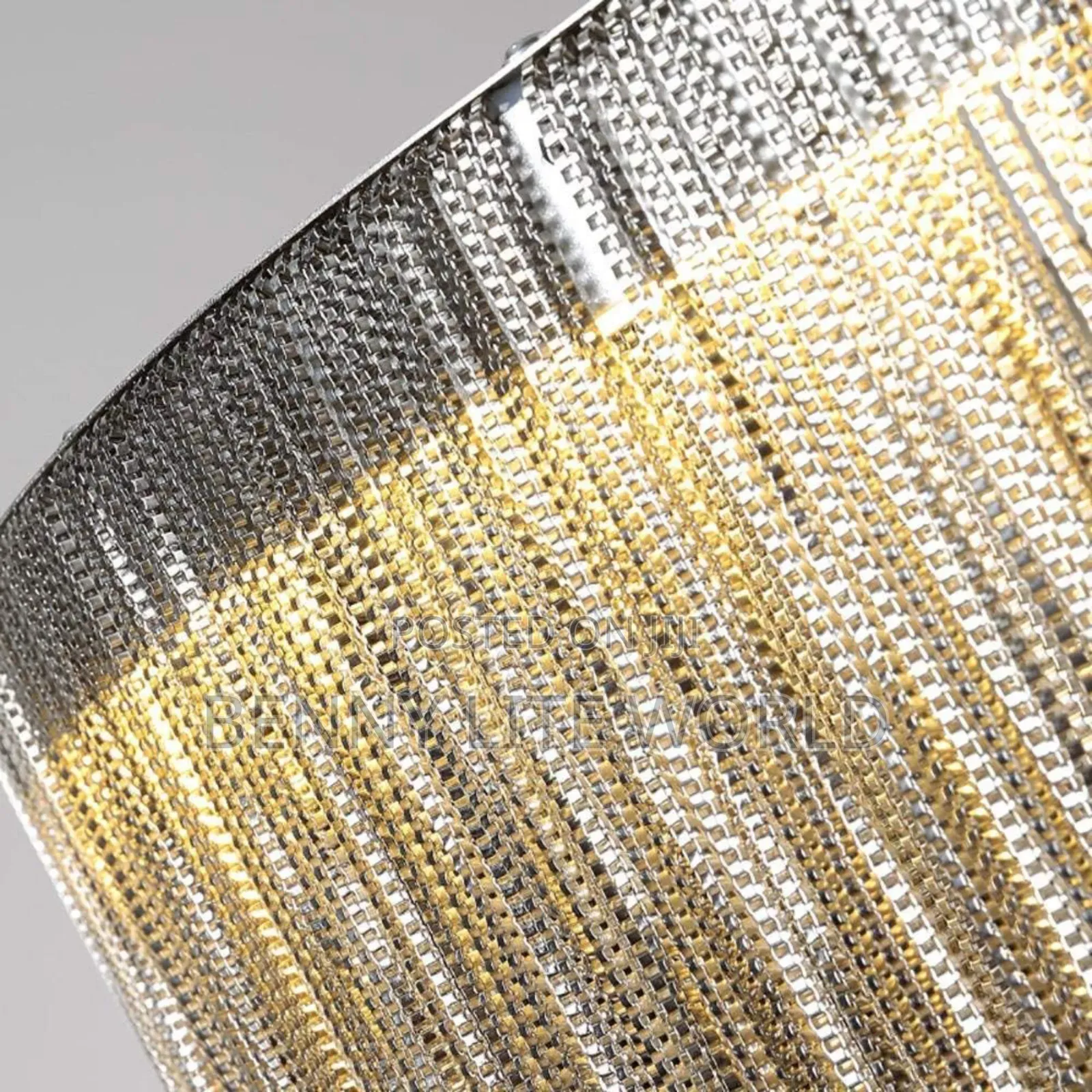 Chandelier, Fashion Creative Round Tassel Wrought Iron Led.