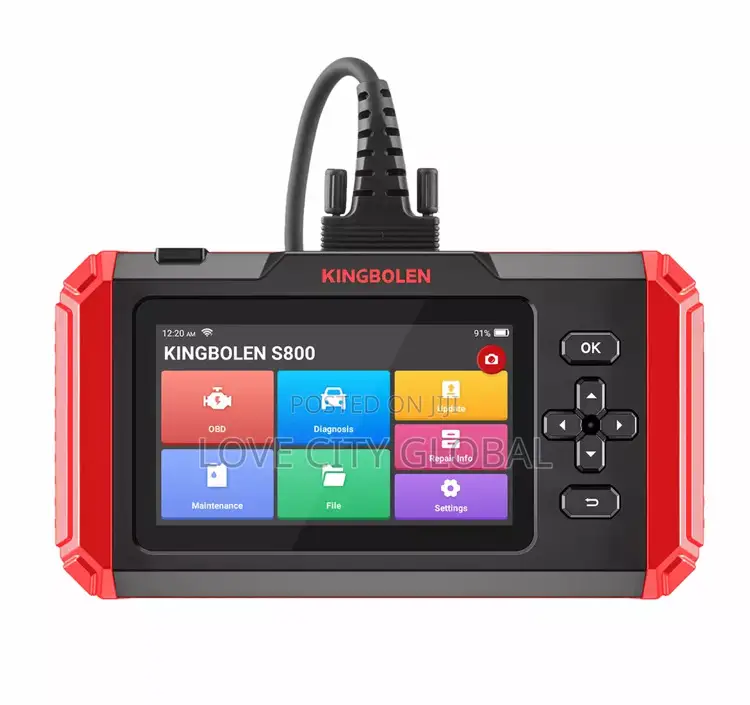 KINGBOLEN S800 Car Diagnostic Tool Full OBD2 Scanner ABS SRS