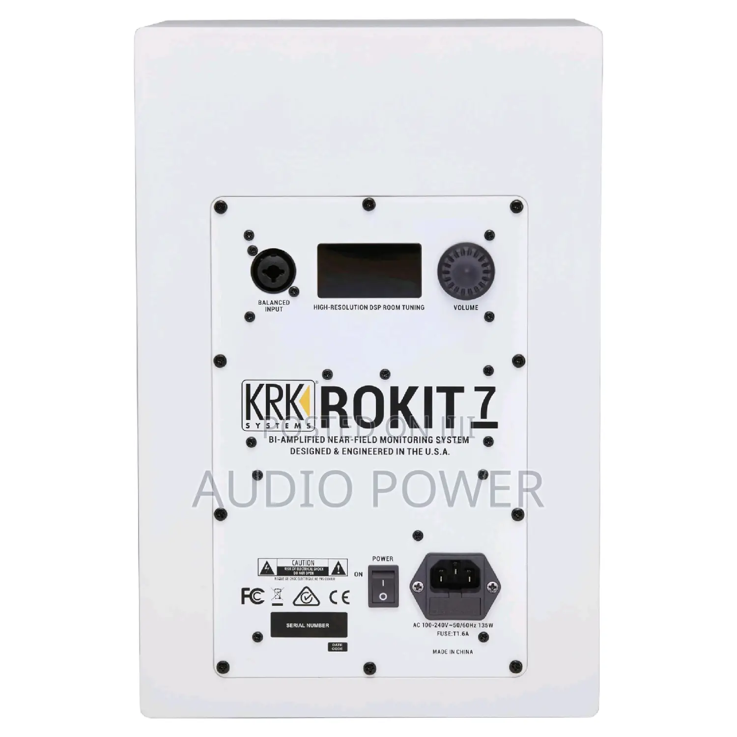 Rokit 7 G4 White Studio Monitor