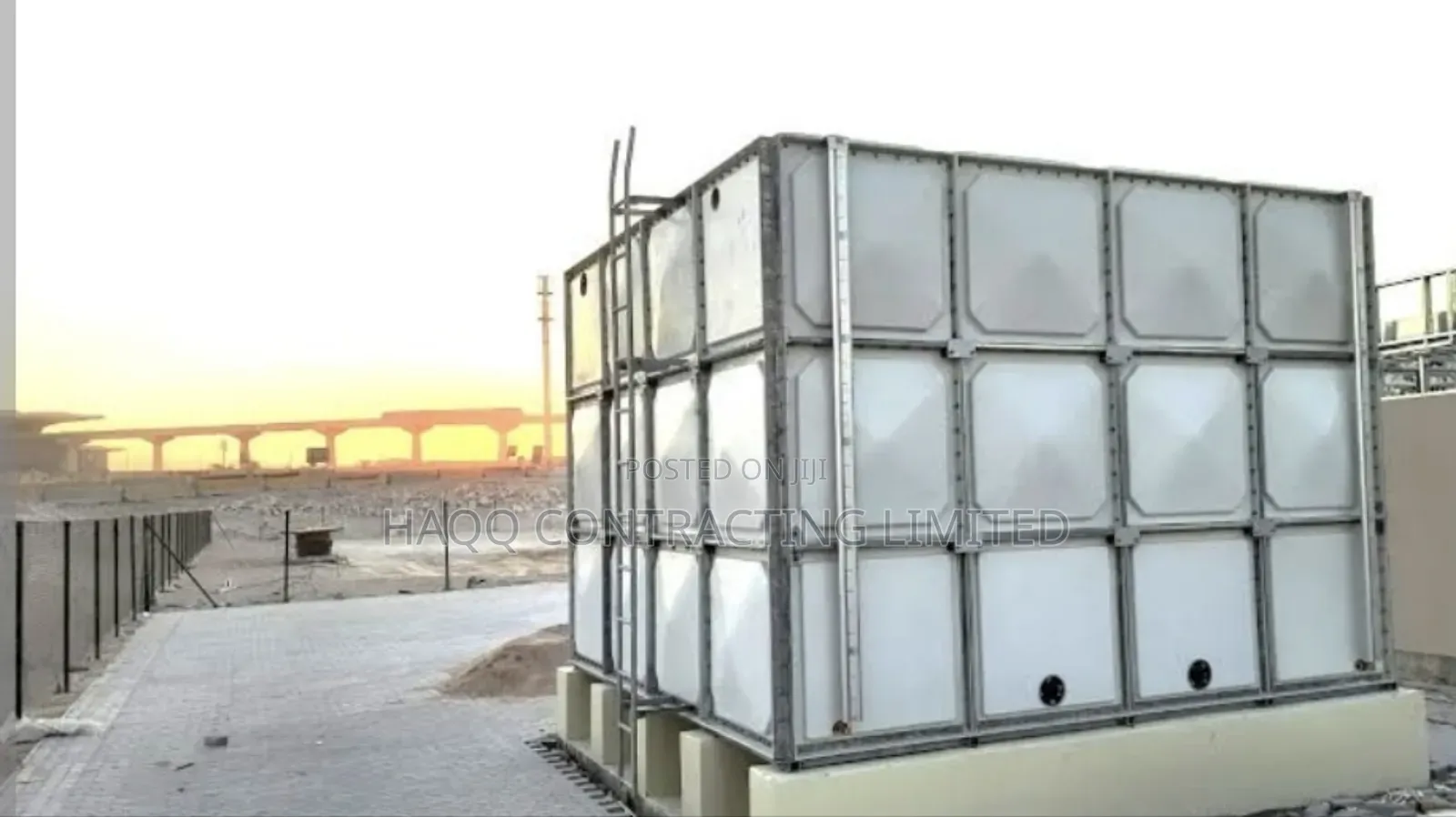 Industrial Water Storage Tank Construction FRP/GRP Tank