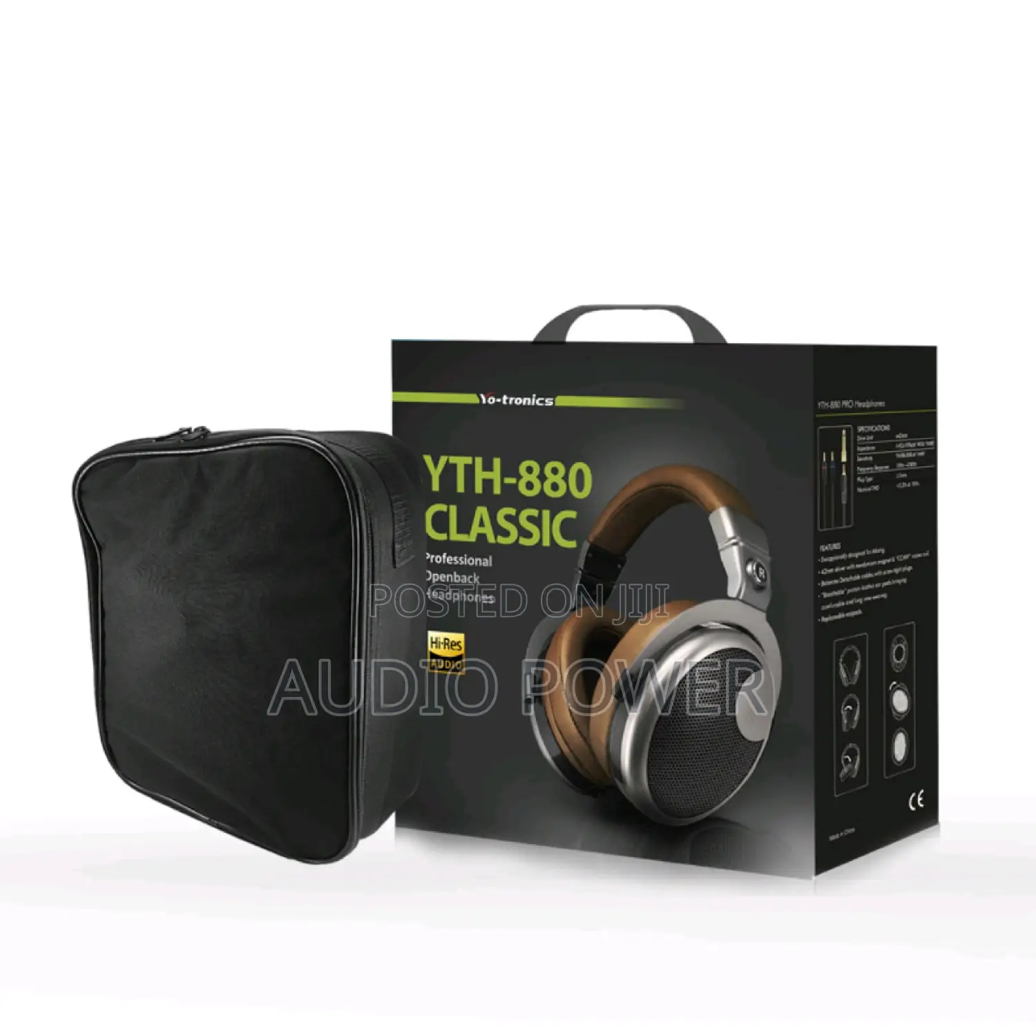 Yotronics YTH880 Classic Open Back Studio Headphone