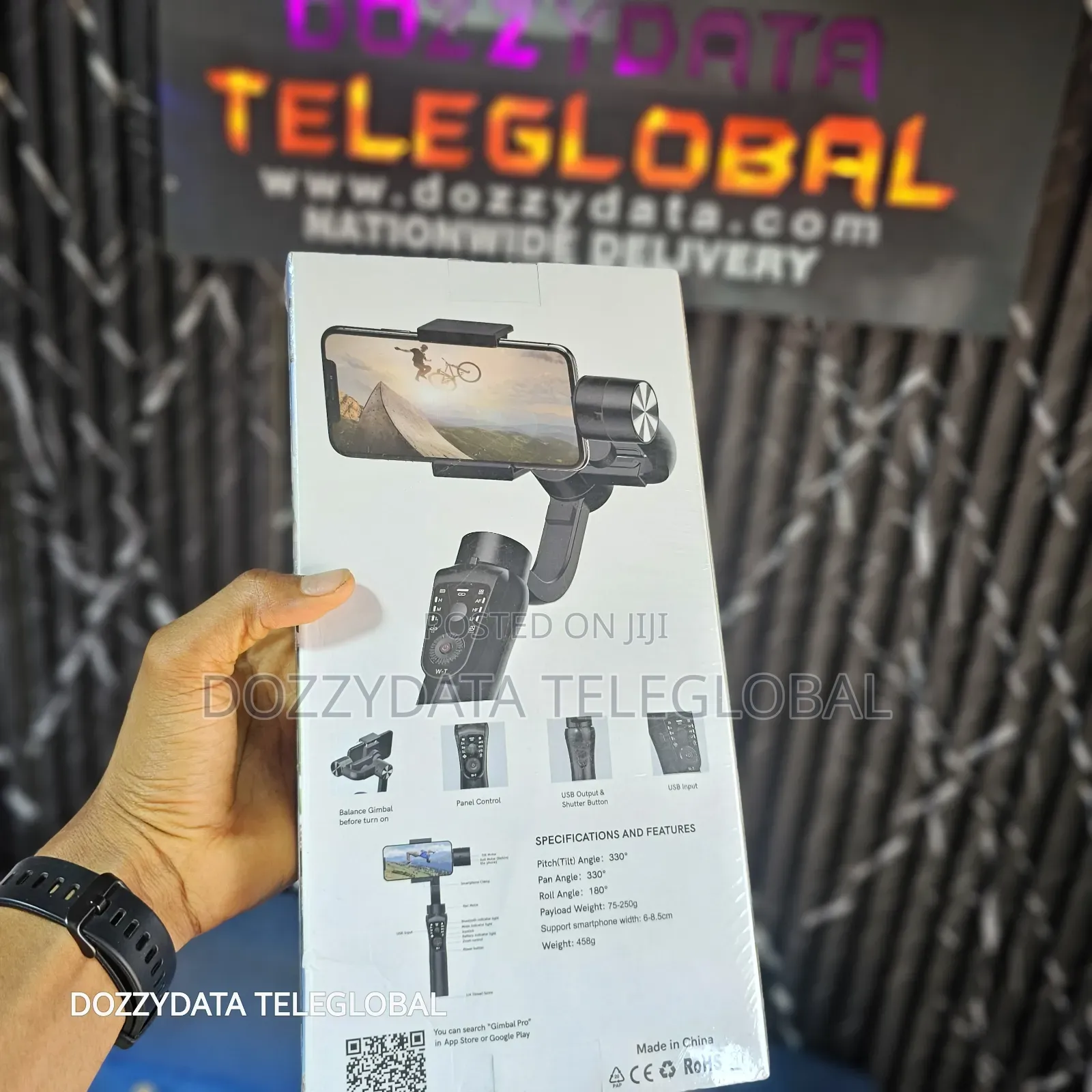 3-Axis Smartphone Gimbal Stabilizer