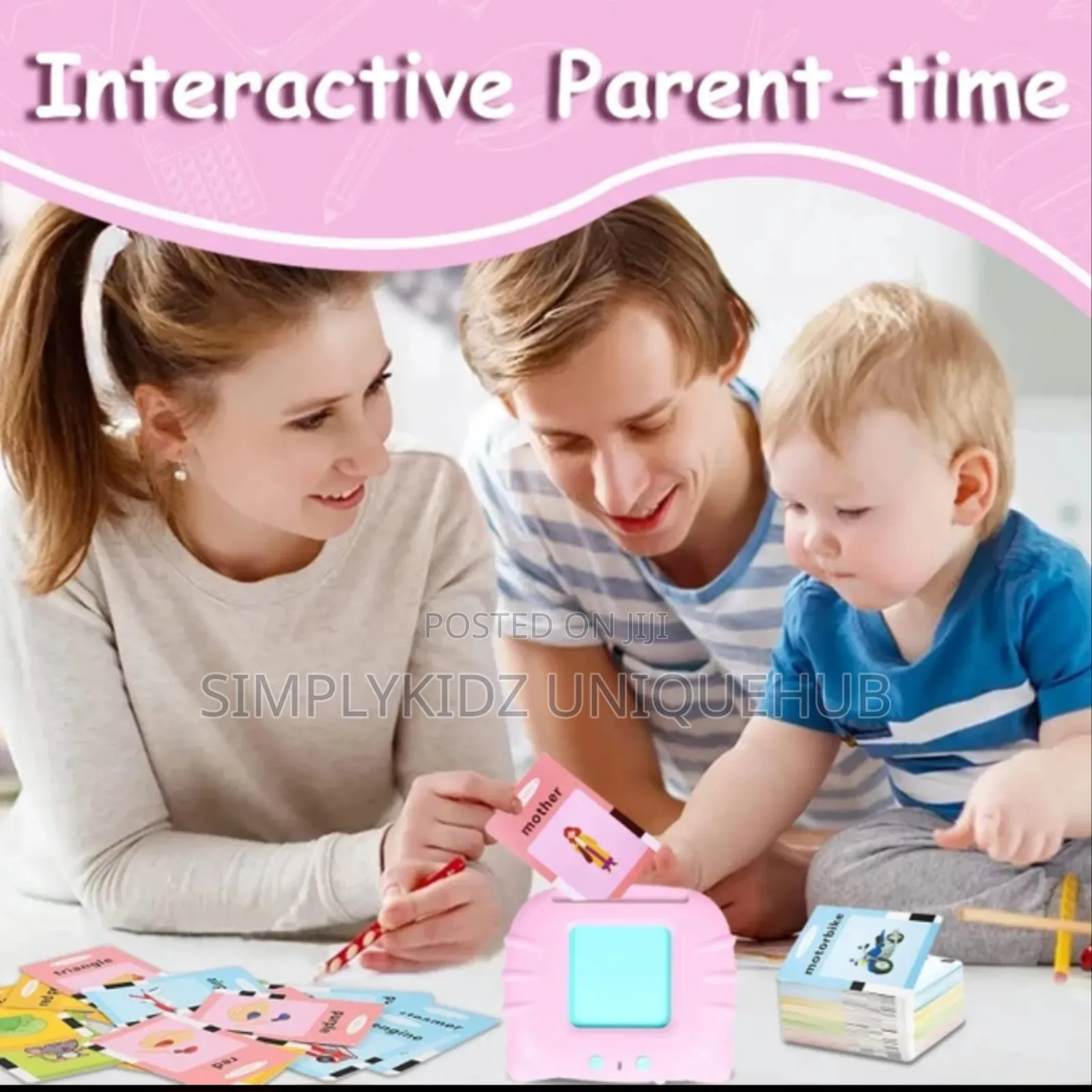 Rechargeable Talking Flash Cards for Kids