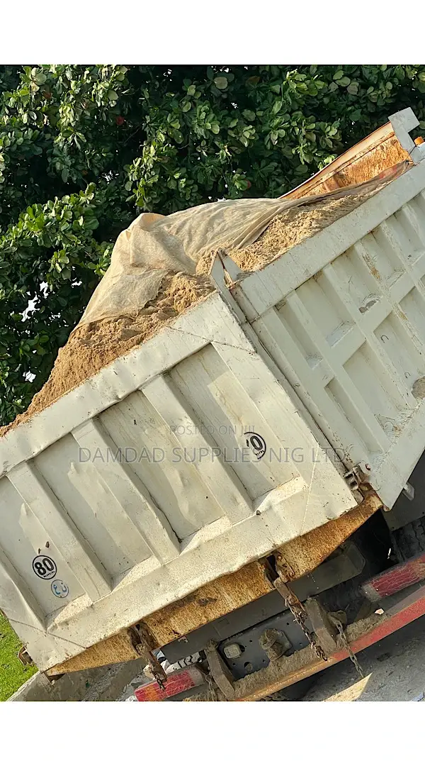 30tons/ China Truck Load of Sharp Sand