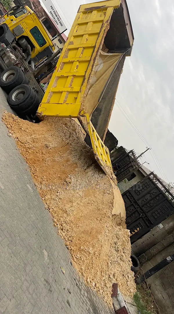 Full 30 Tons Load of Plastering Sand