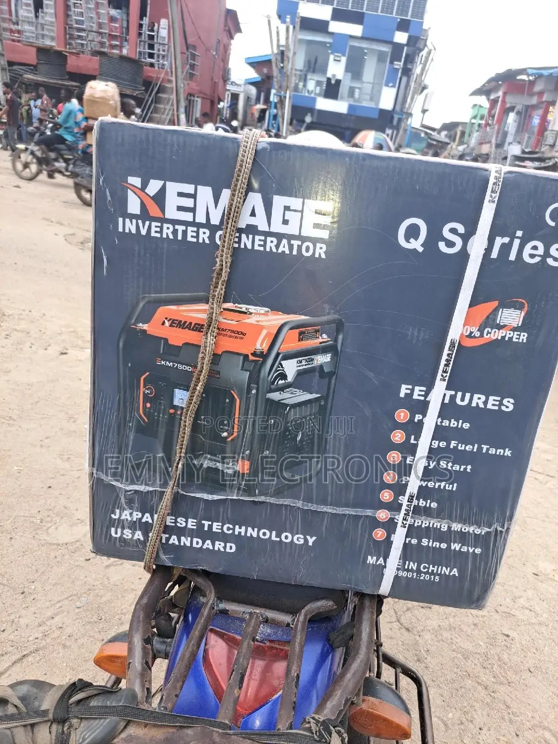 5.5kva Kemage Inverter Petrol Gen Low Fuel Consumption