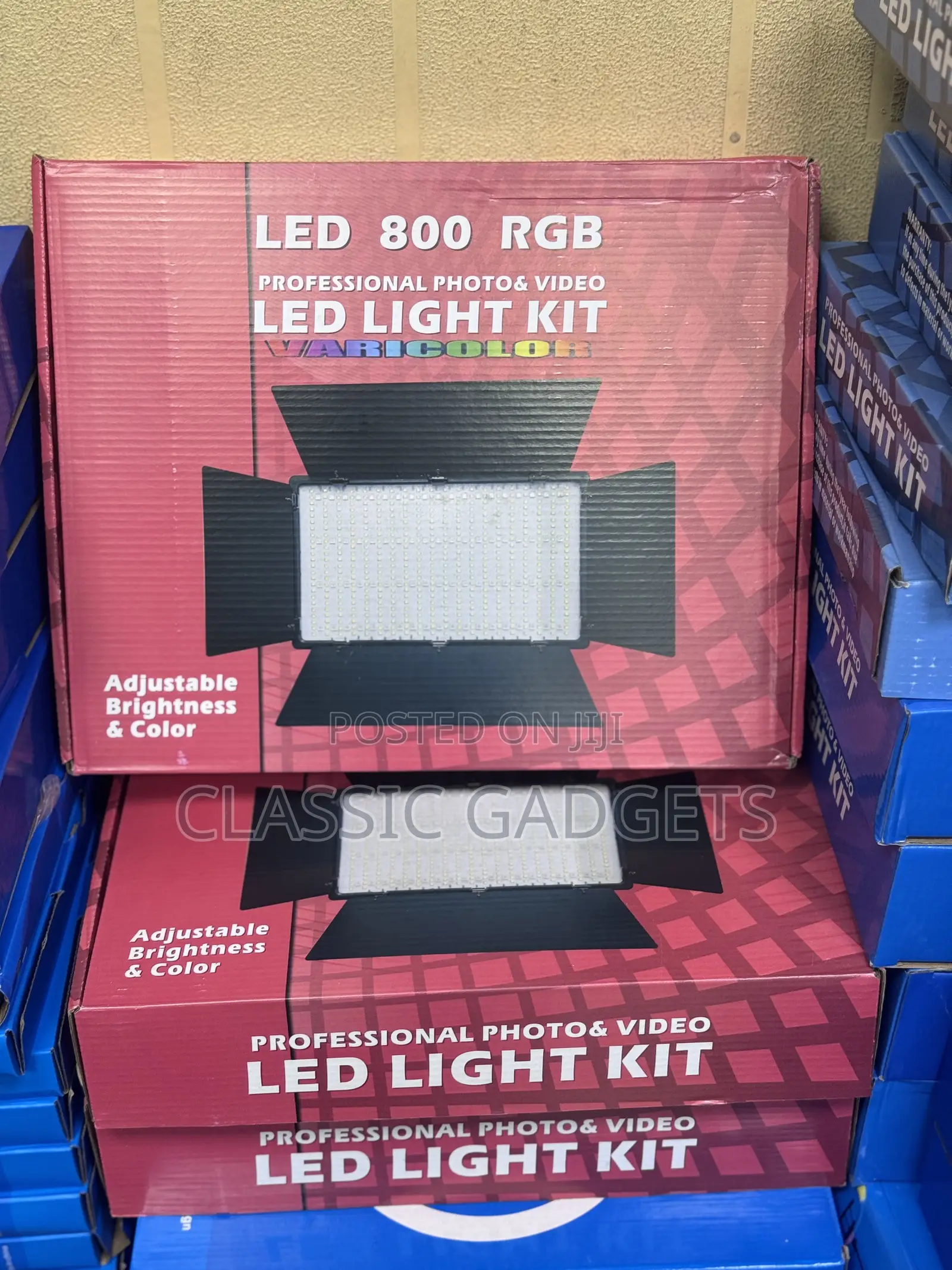 Professional Photo/Video Led 800 RGB Varicolor Light Kit