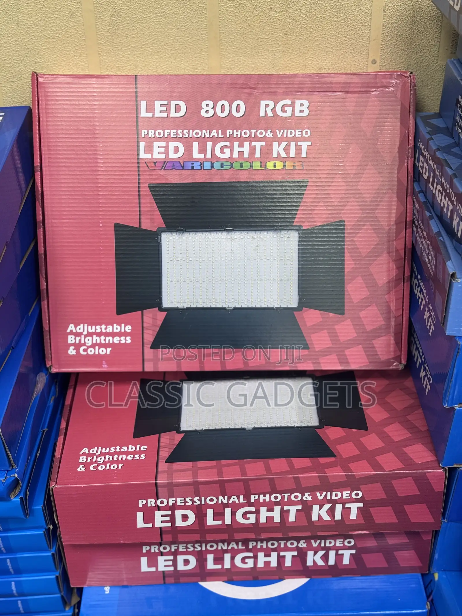 Professional Photo/Video Led 800 RGB Varicolor Light Kit