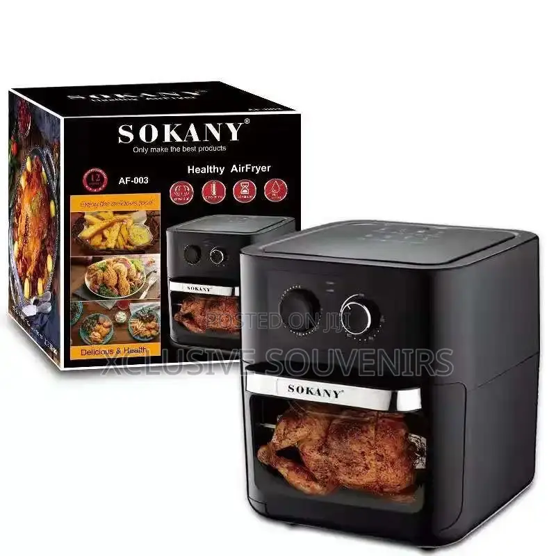 12L Sokany Automatic Multifunction Digital Air Fryer Oven