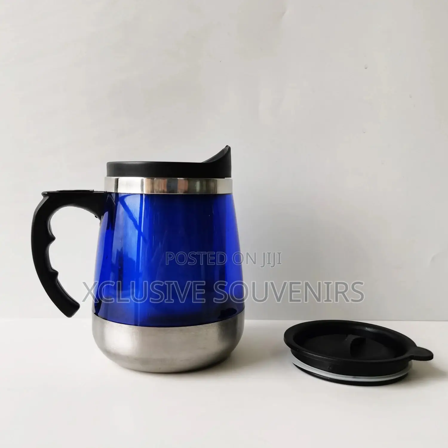 500ml Stainless Steel Travel Coffee Mugs With Handles