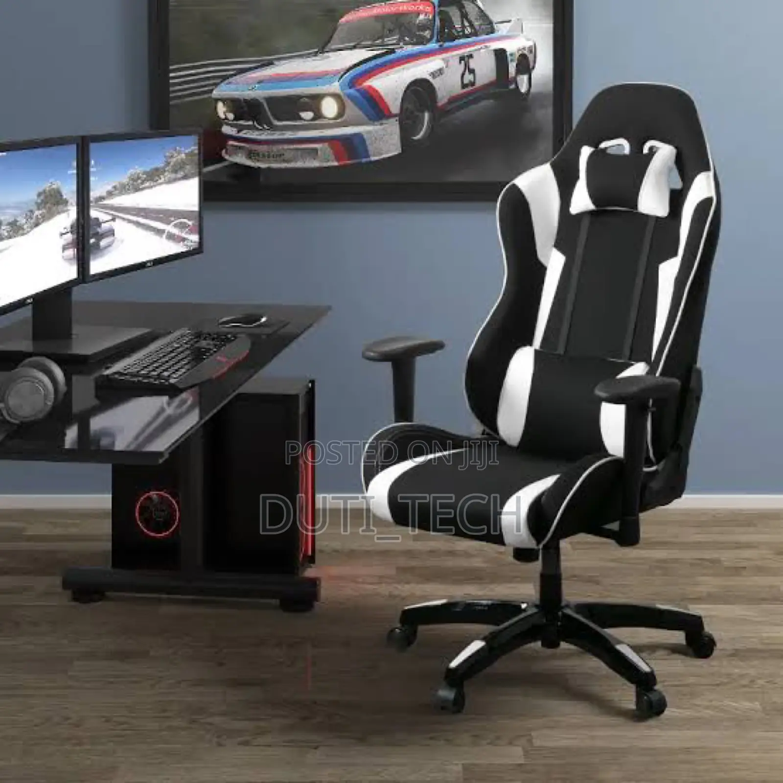 Gaming Chair Racing Computer Chair With Reclining Back