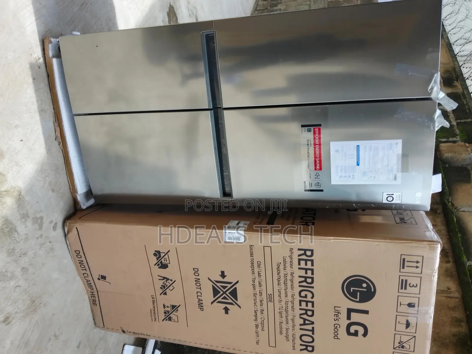 Fast Freezing Side by Side LG Refeigerator Double Door 