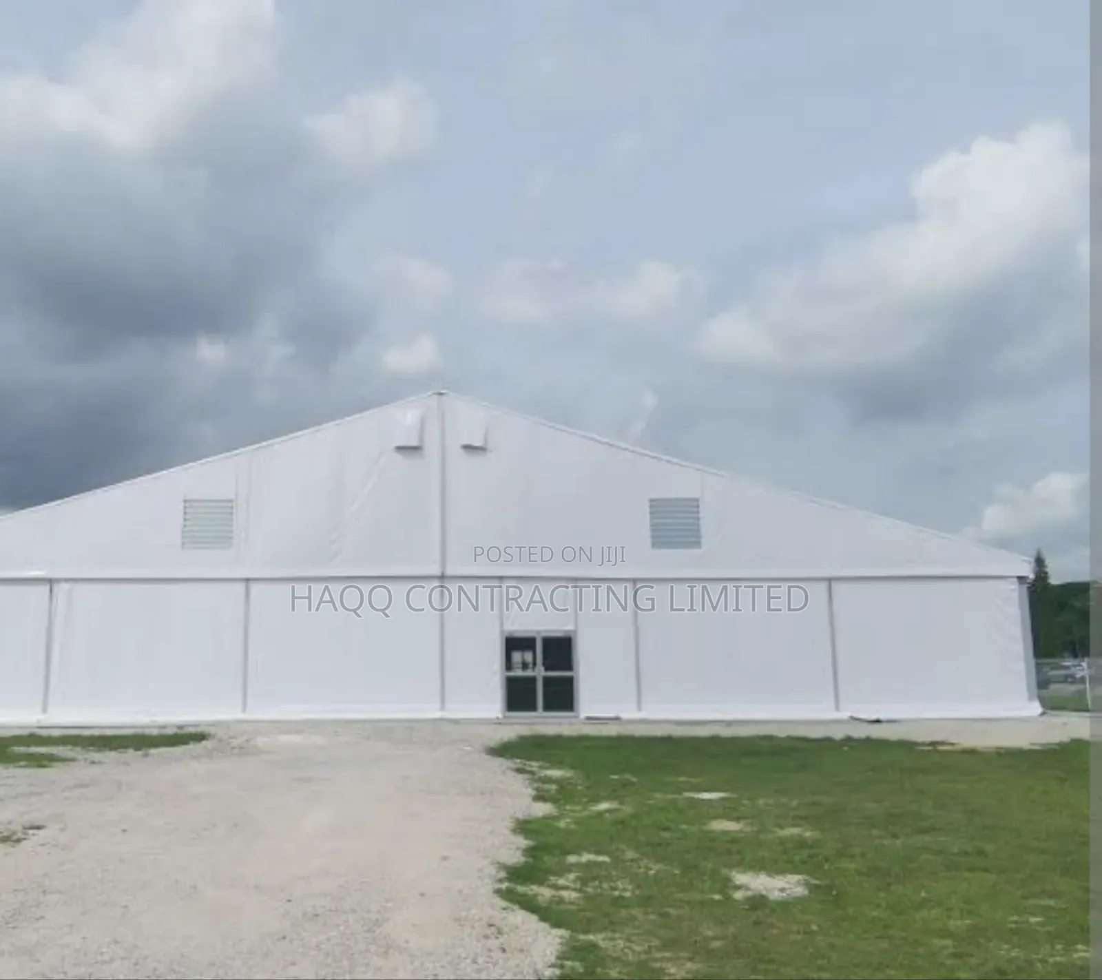 Storage Warehouse Construction With Canopy/Tent