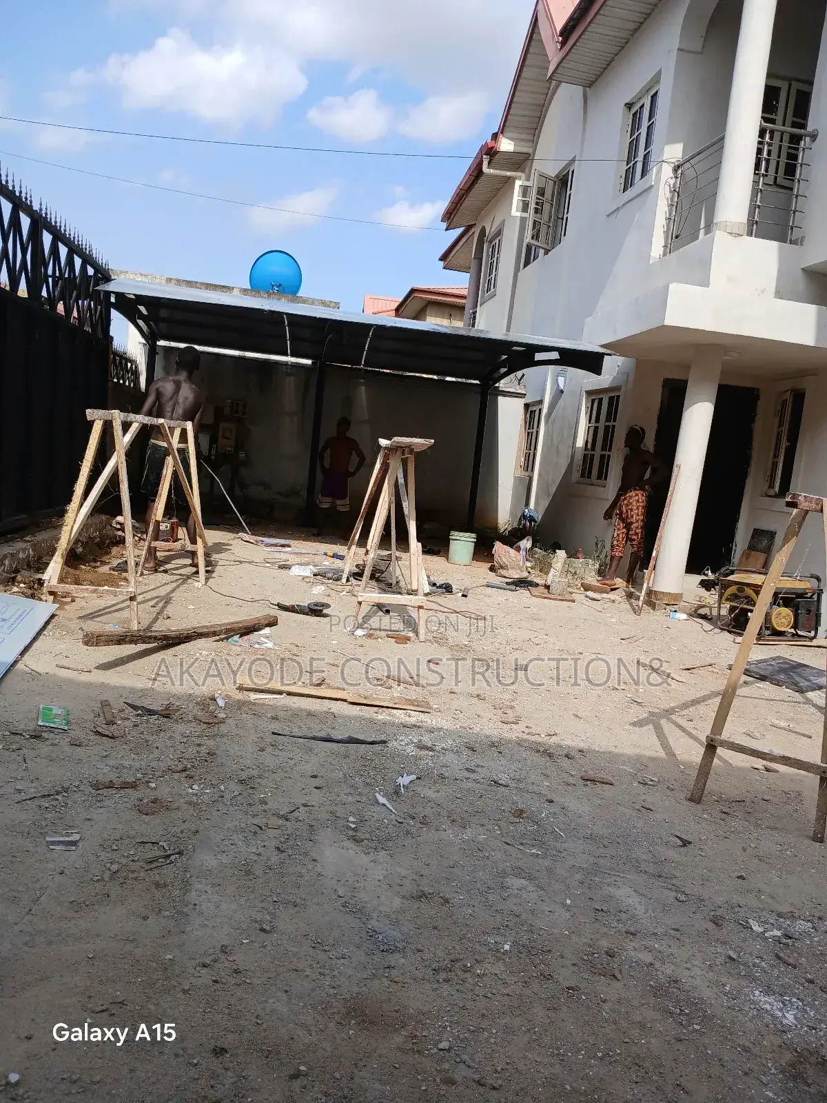 Danpalon Carport for Two Cars