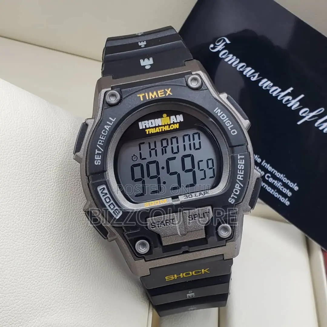 Original G-Shock Black Rubber Strap Watch Is Available