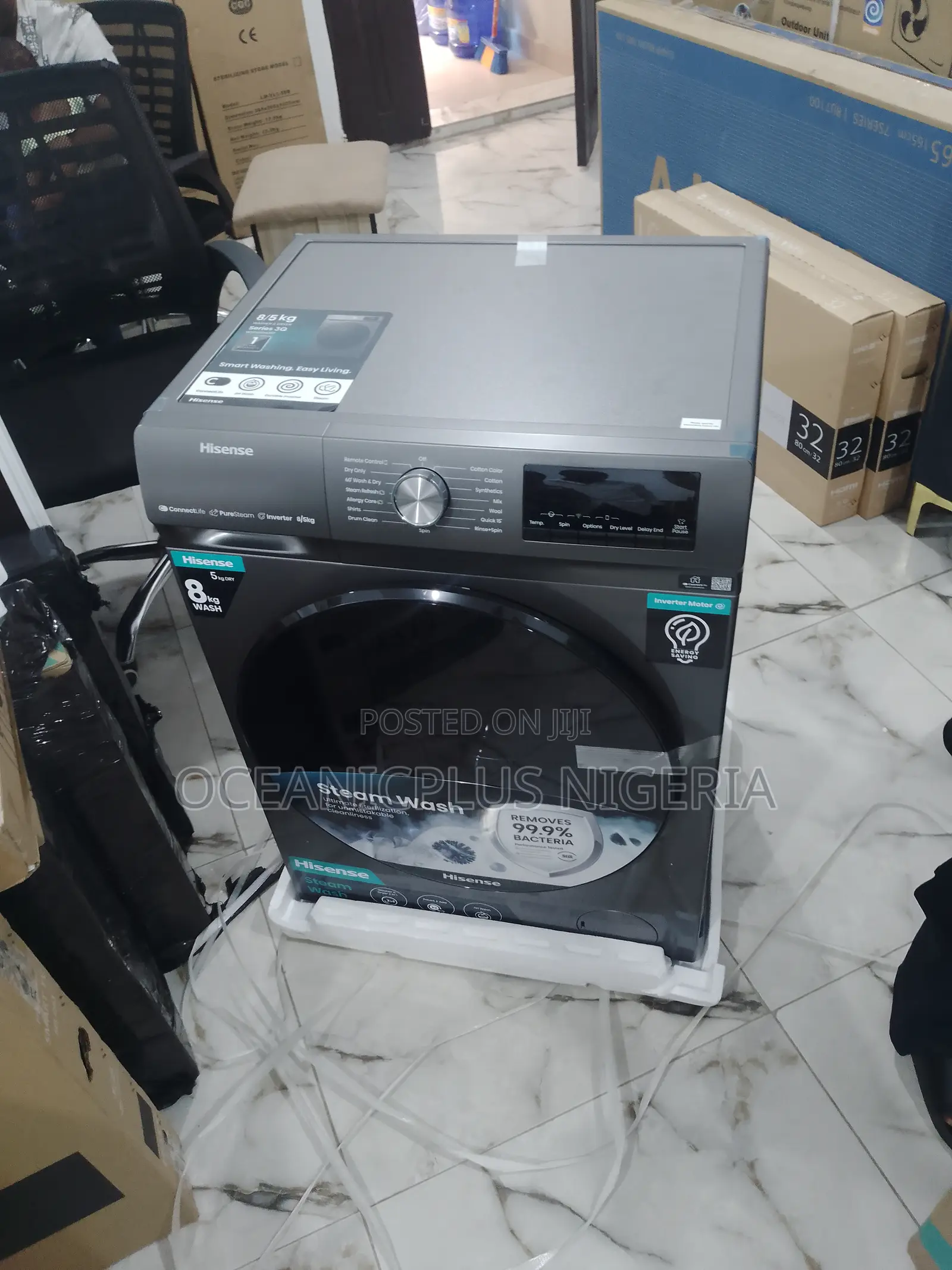 New Classic 8kg Hisense Automatic [2in1] Washing Machine