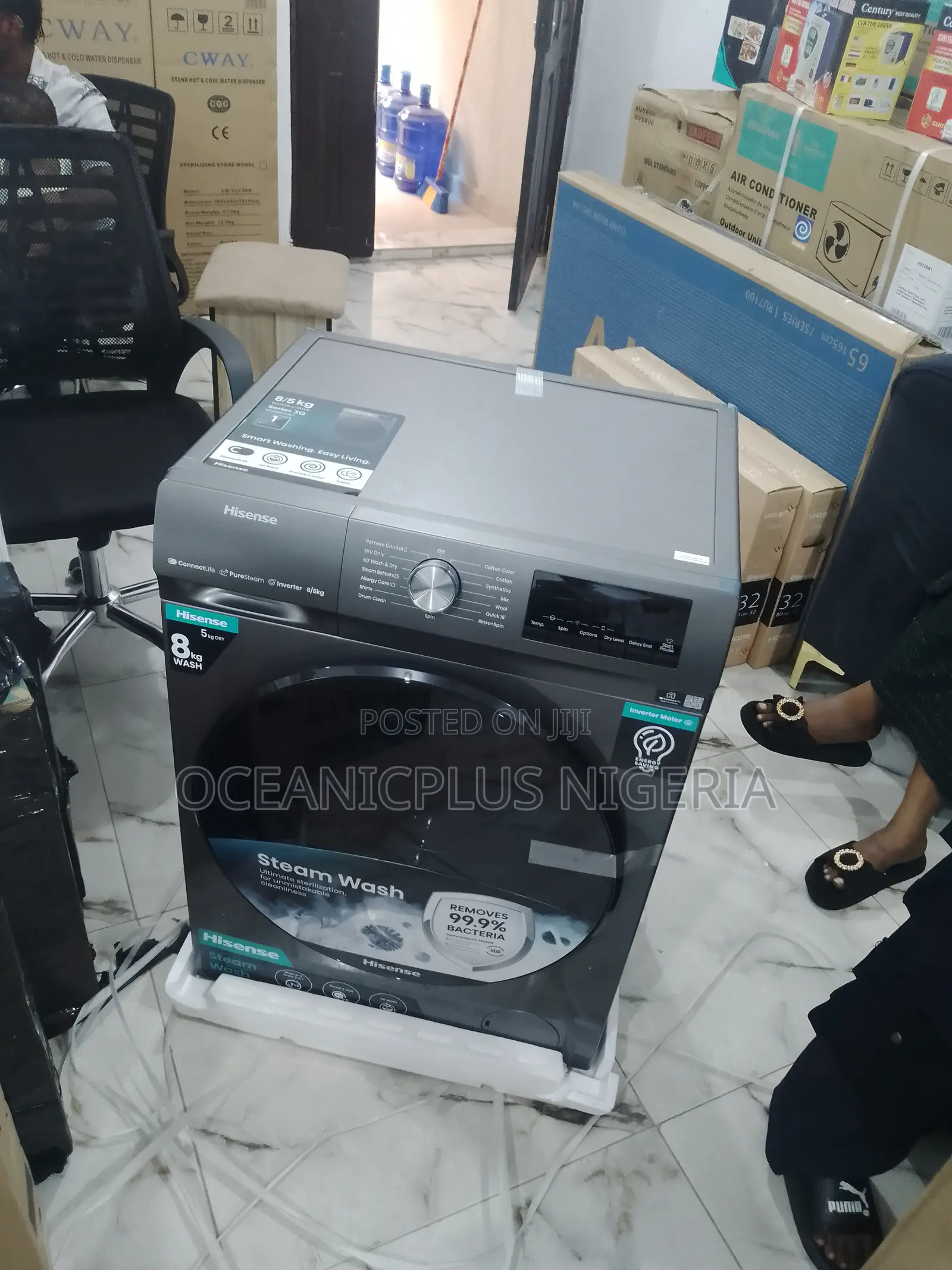Sweet Deal 8kg Wash and Dry Hisense Washing Machine