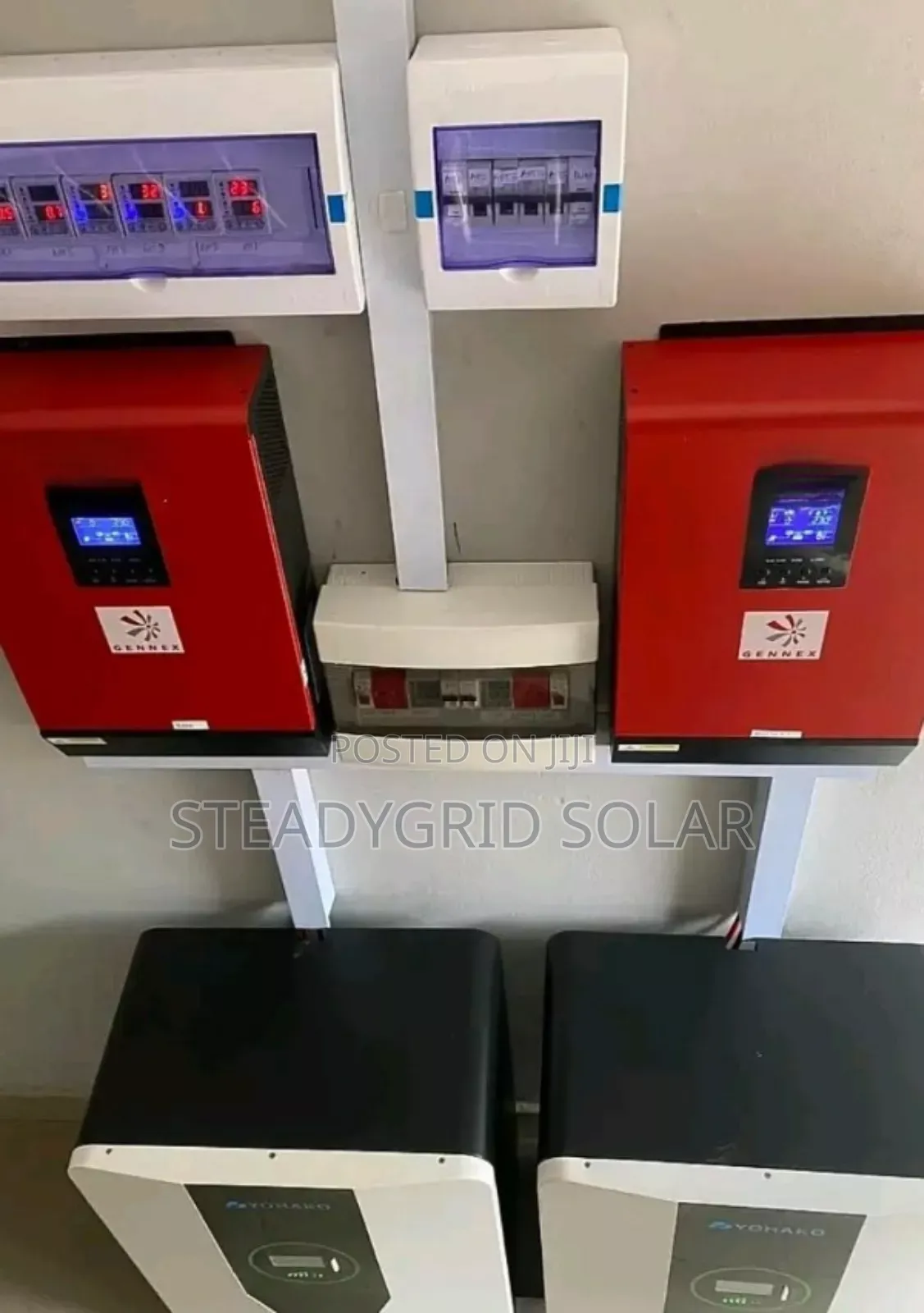 Strong 10kva Solar Inverter With Rugged Yohako Lithium Batte
