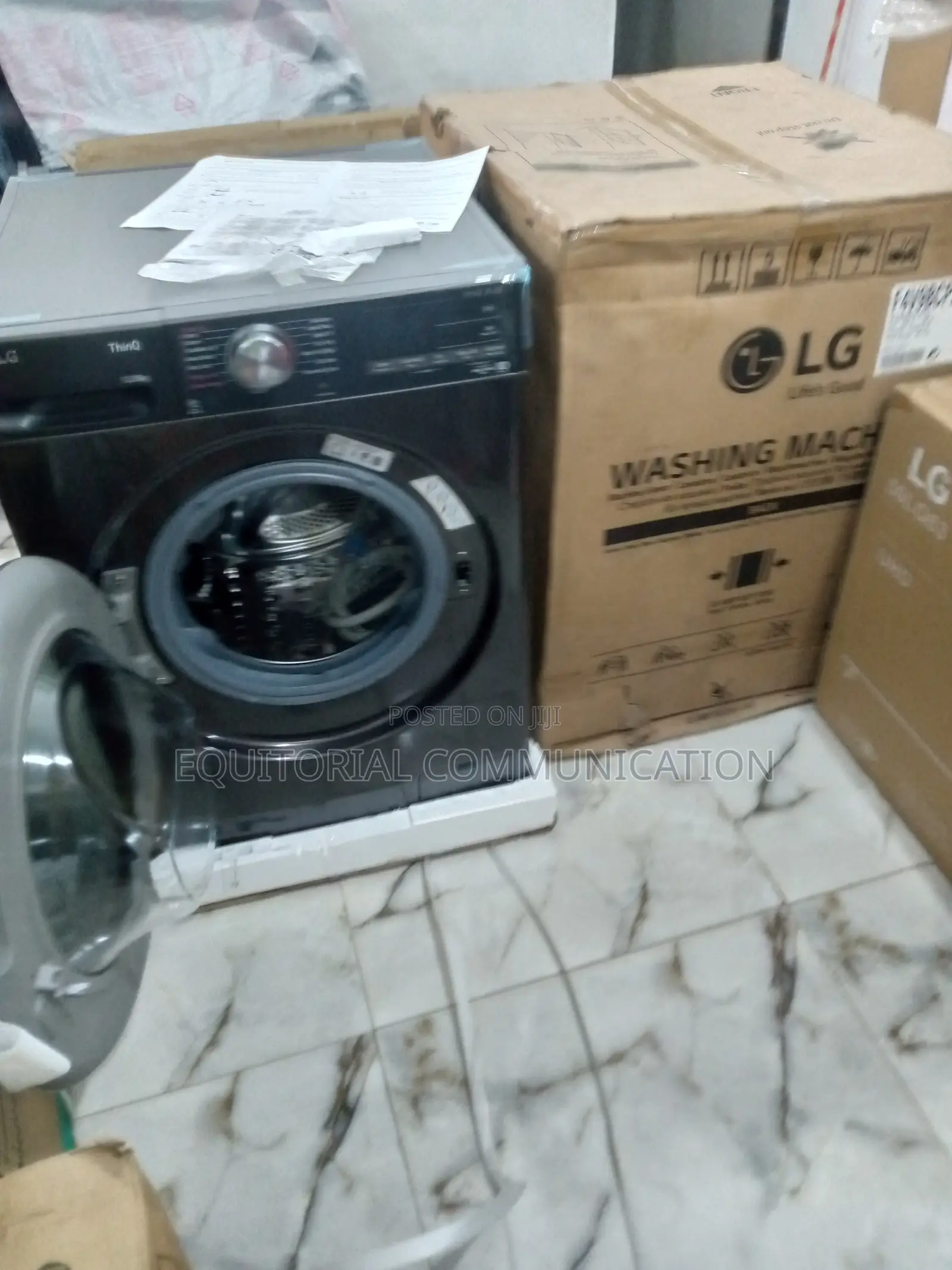 Long Lasting 12kg LG Front Loader Washing Macine
