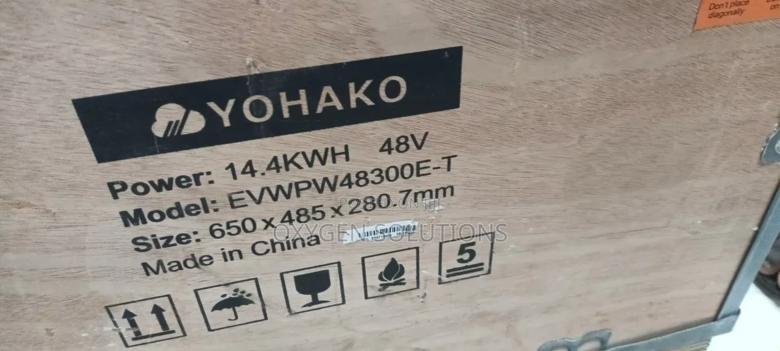 14.4kwh 48v Yohako Lithium Battery
