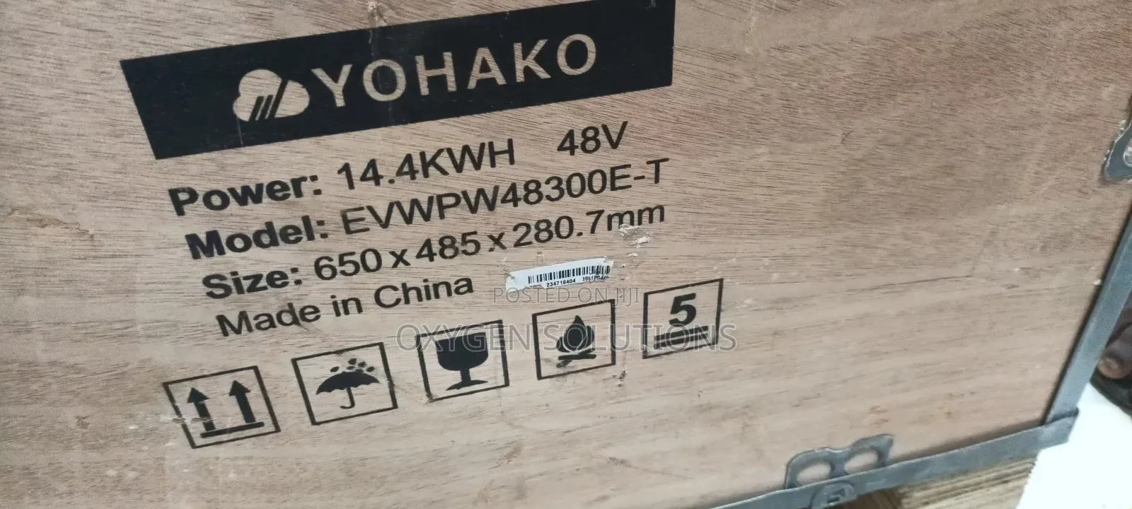 14.4kwh 48v Yohako Lithium Battery