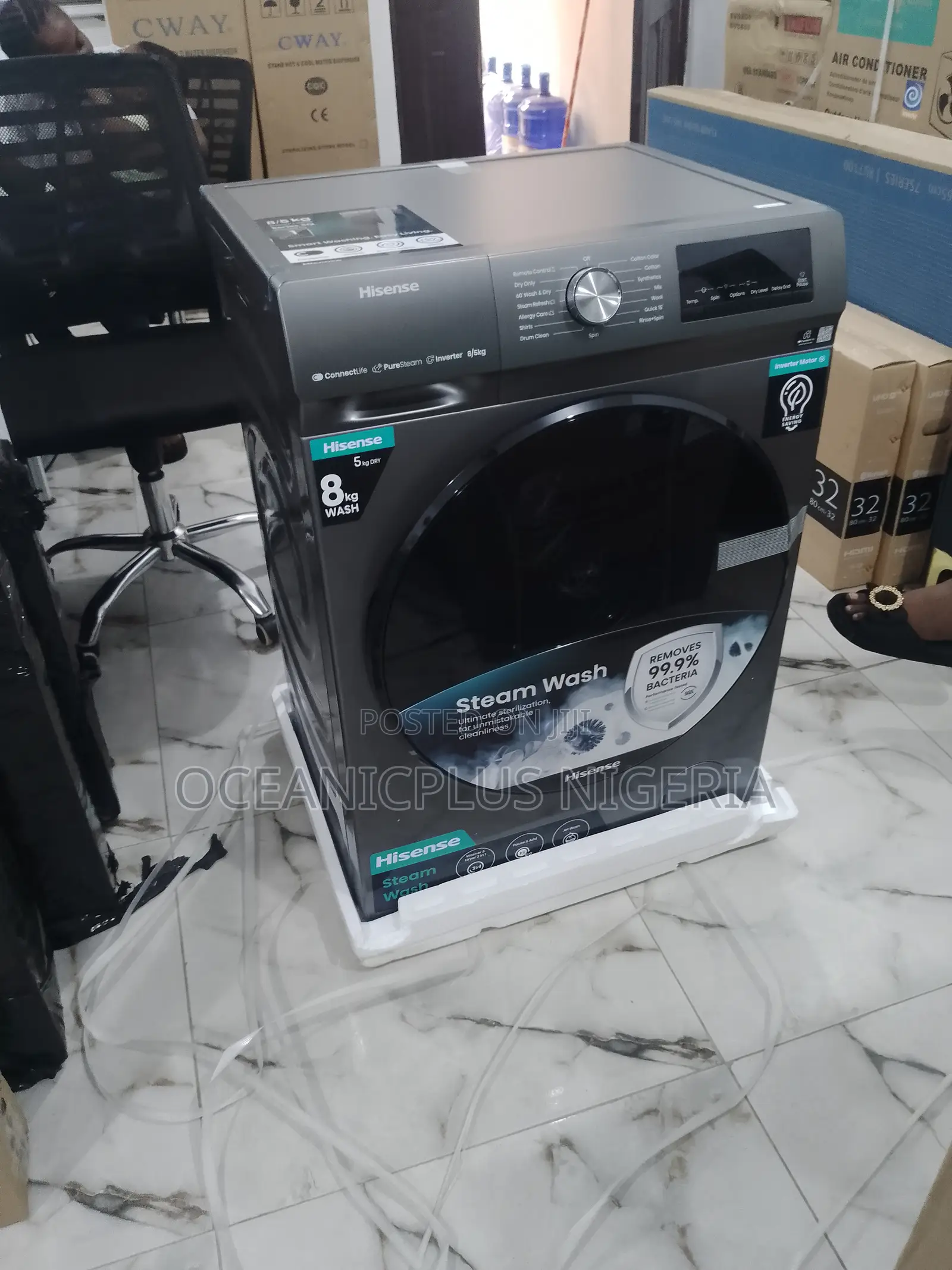 New in -Hisense 8kg Automatic Wasing Machine