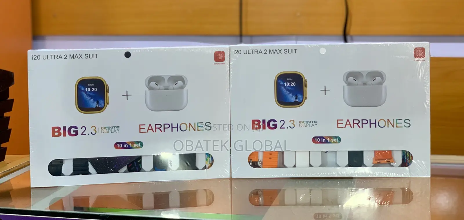 Hi Watch I20 ULTRA 2 Max (10 in 1 Set) Watch and Airpod
