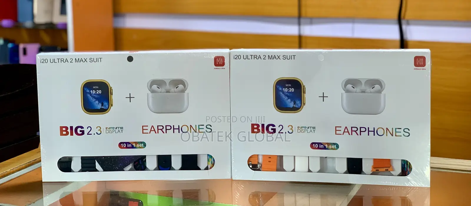Hi Watch I20 ULTRA 2 Max (10 in 1 Set) Watch and Airpod