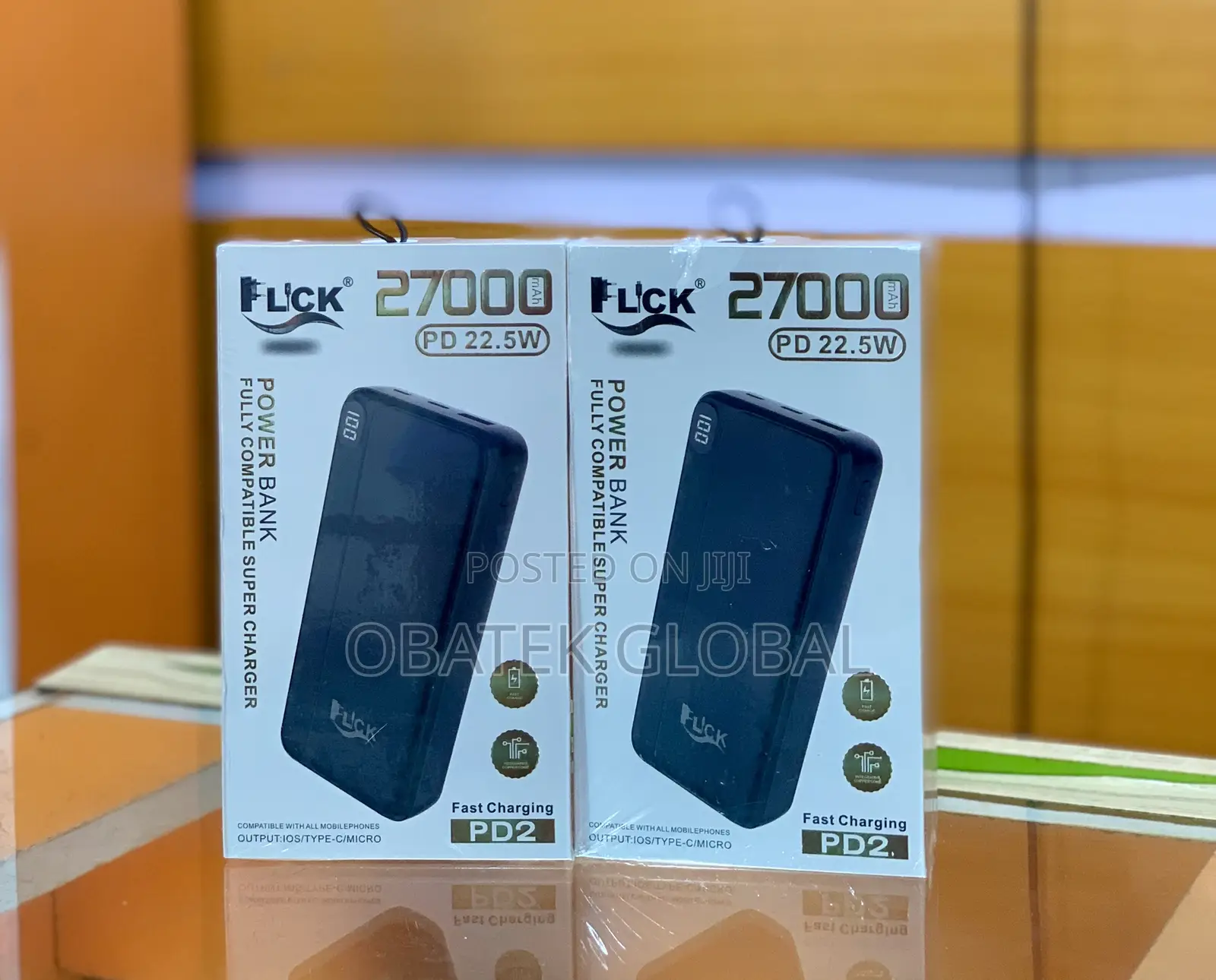 Flick 27,000mah Powerbank (Fast Charging)