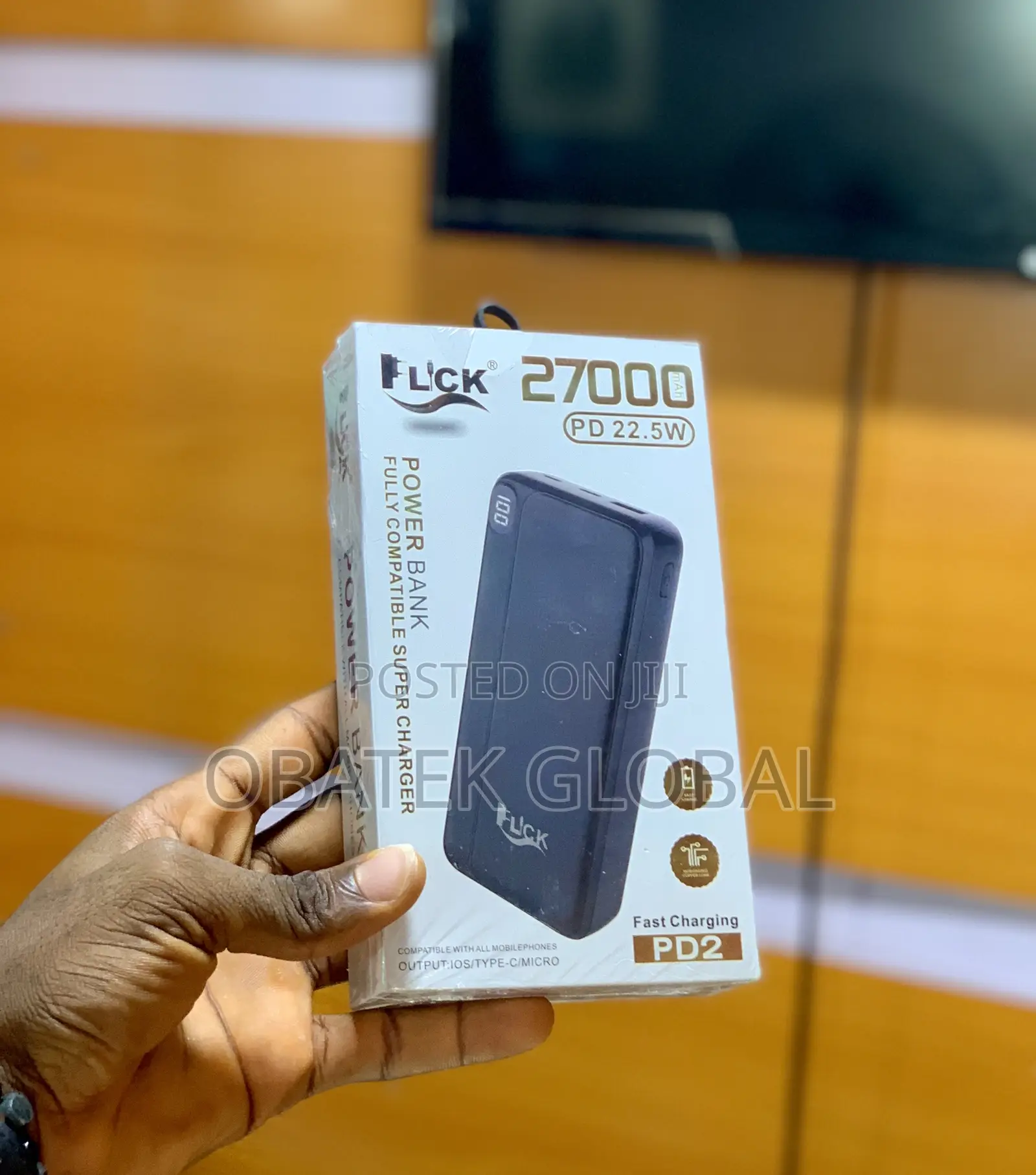 Flick 27,000mah Powerbank (Fast Charging)