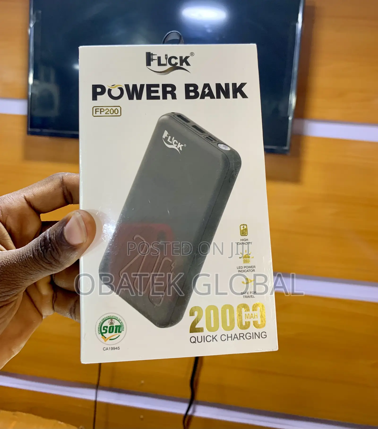 Flick 20,000mah Powerbank