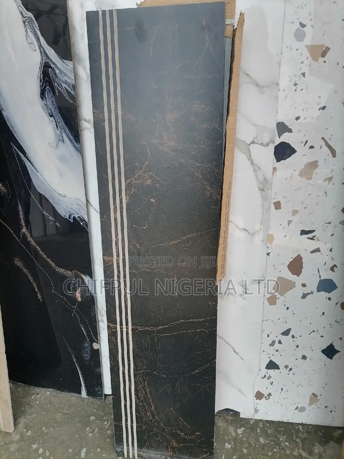 Negro Staircase Tiles 30/120