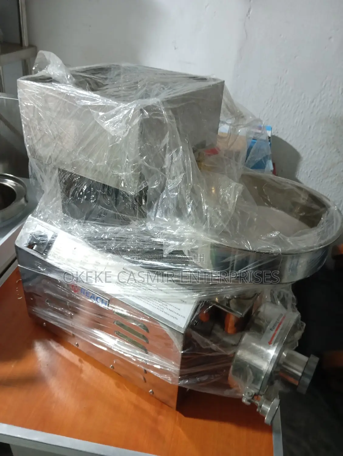Stainless Steel Wet and Dry Grinding Machine