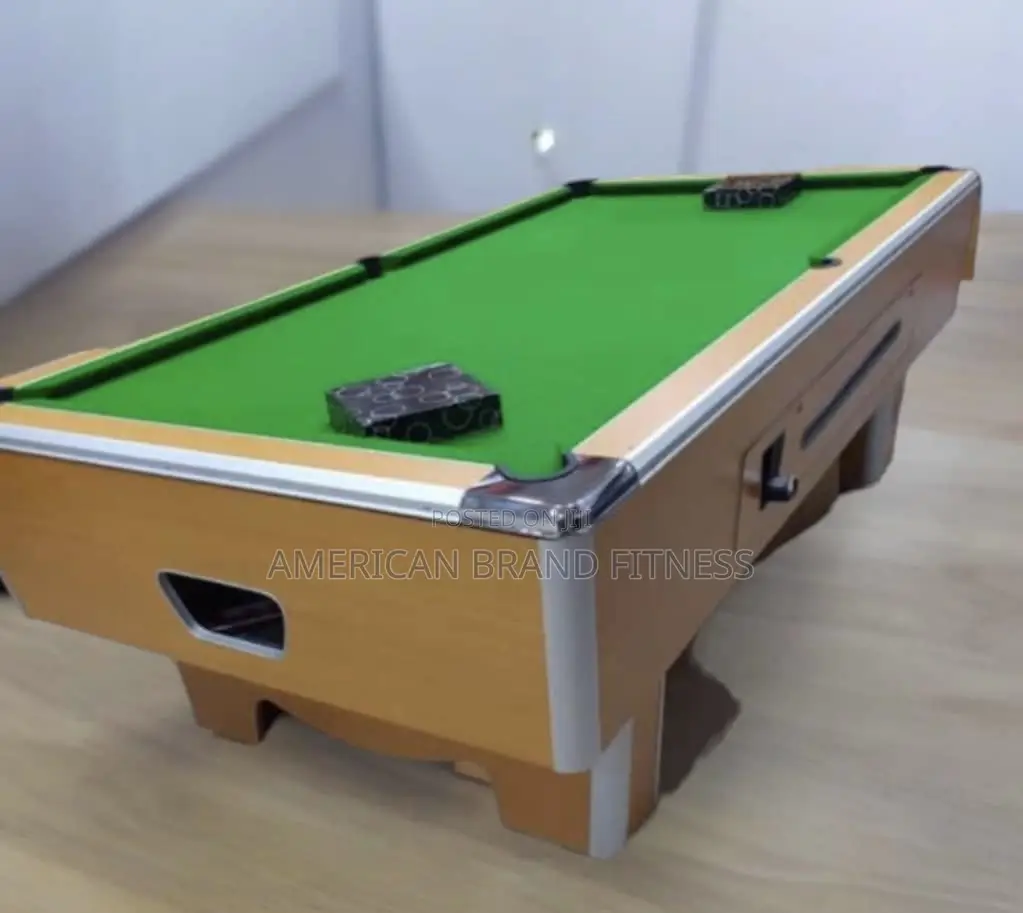 8feet/7feet British Marble Top Coin Operated Snooker