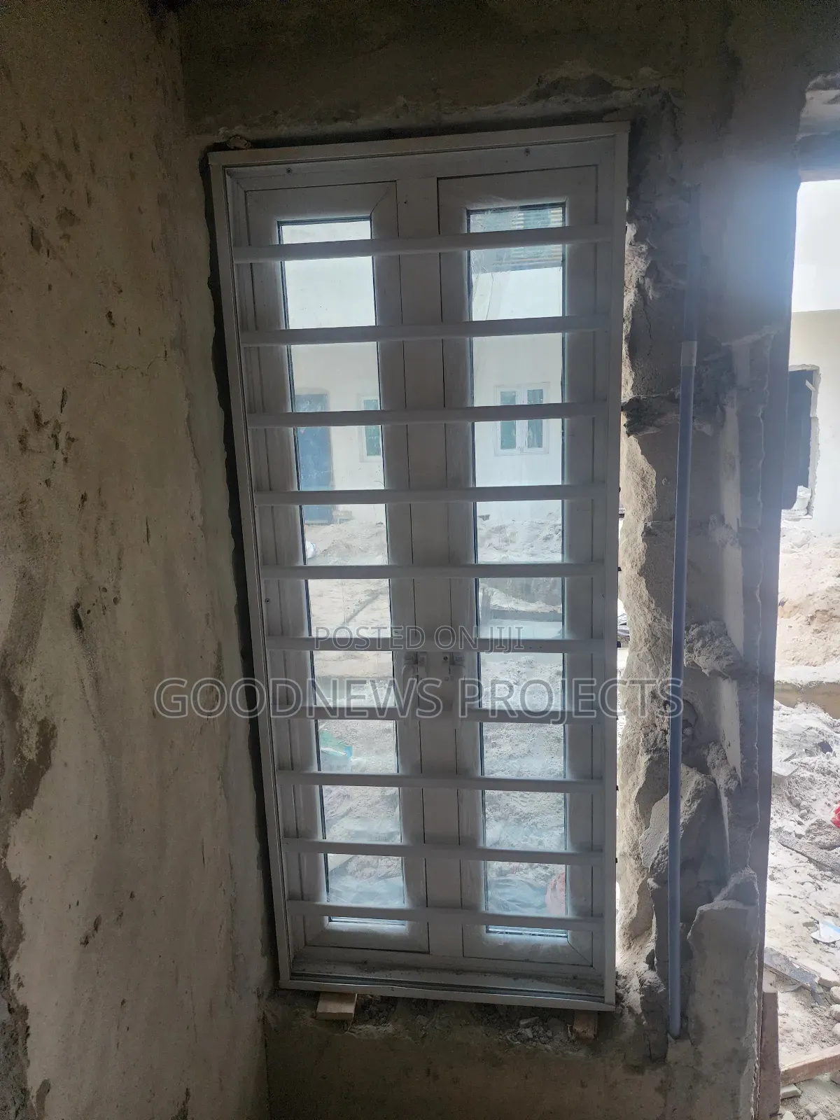 Double Glazed Casement Window With Net