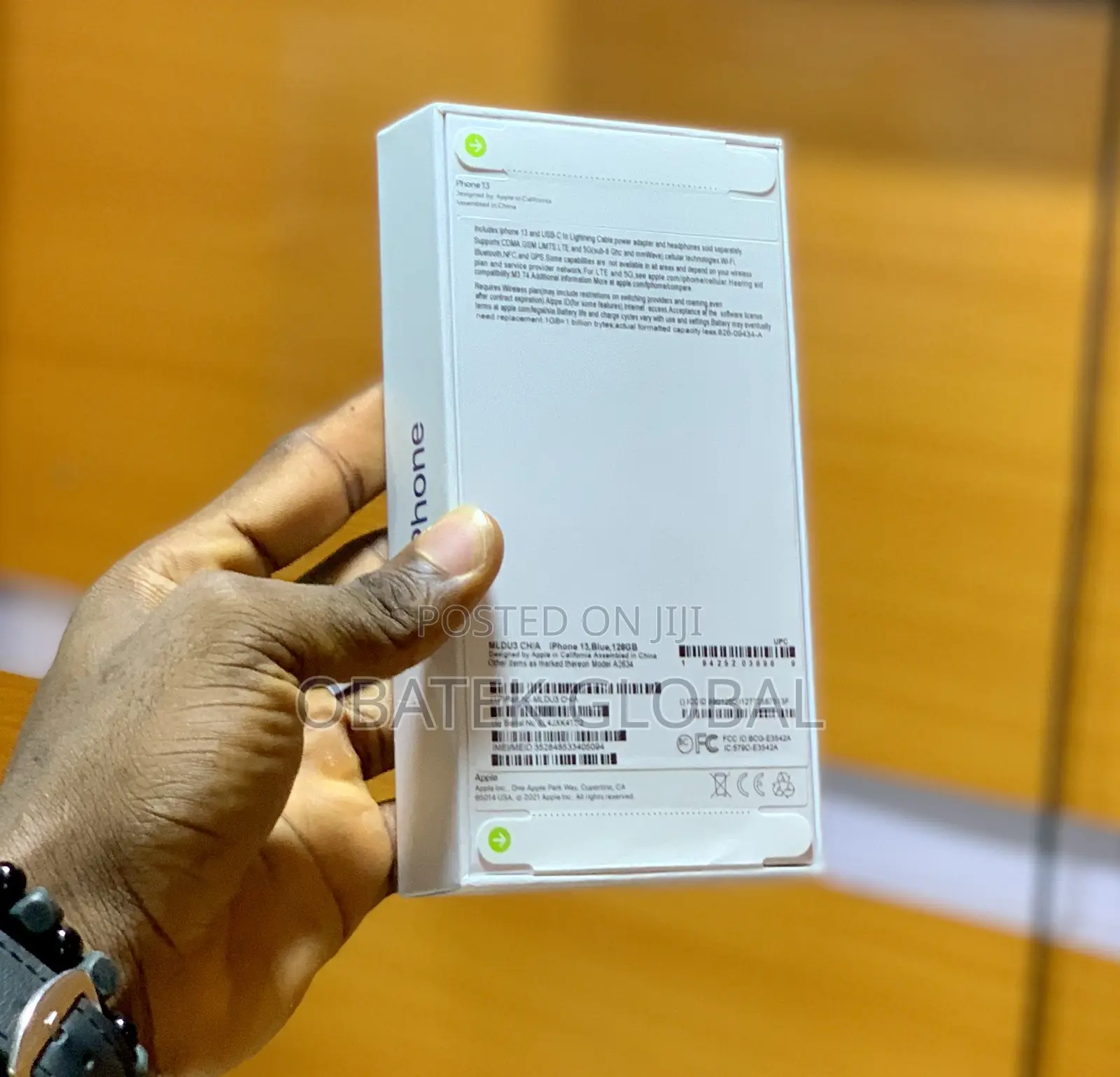New Apple iPhone 13 128 GB Blue