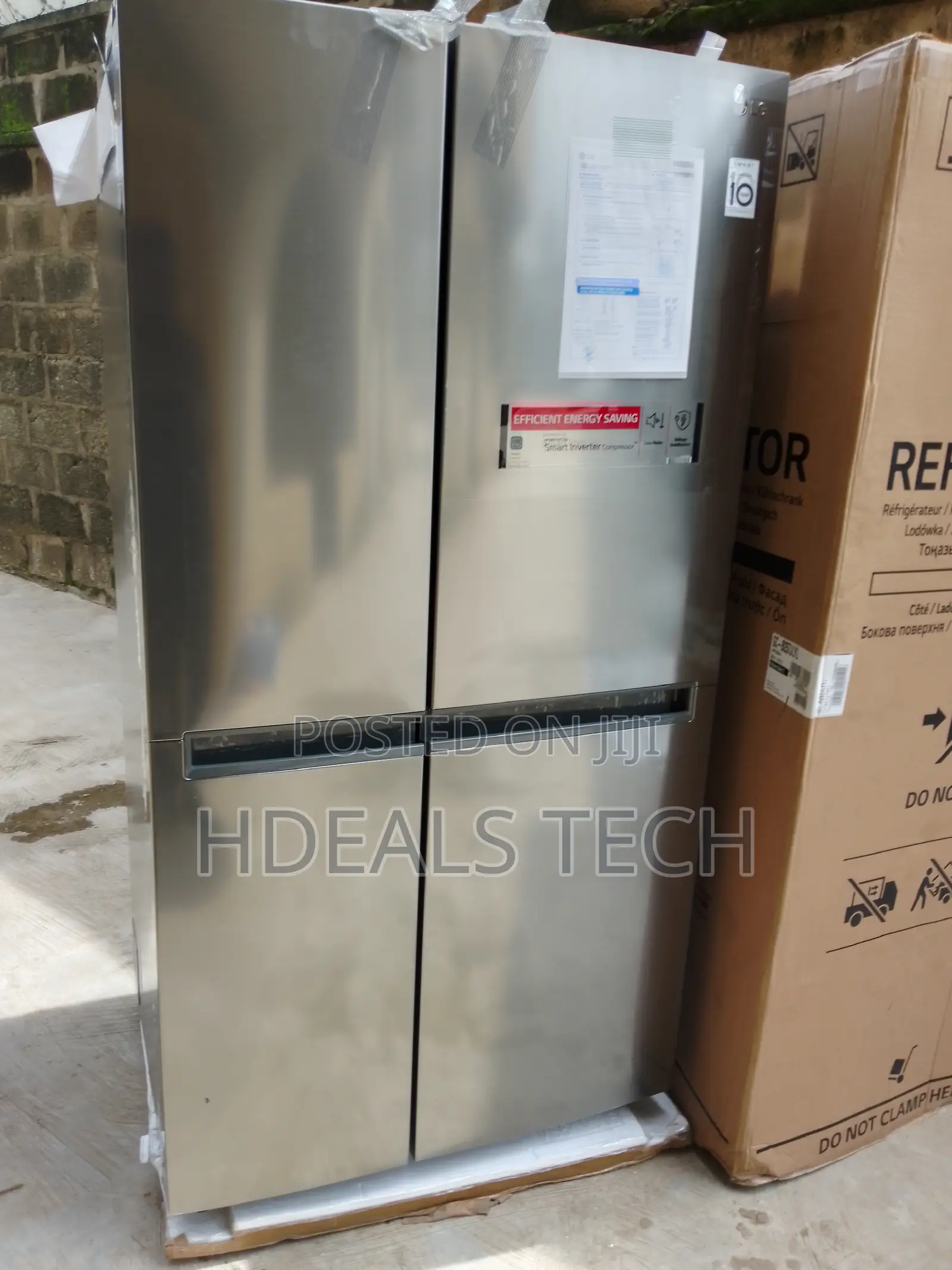 Ultra Sleek Double Door LG Refrigerator - 688 Litres 