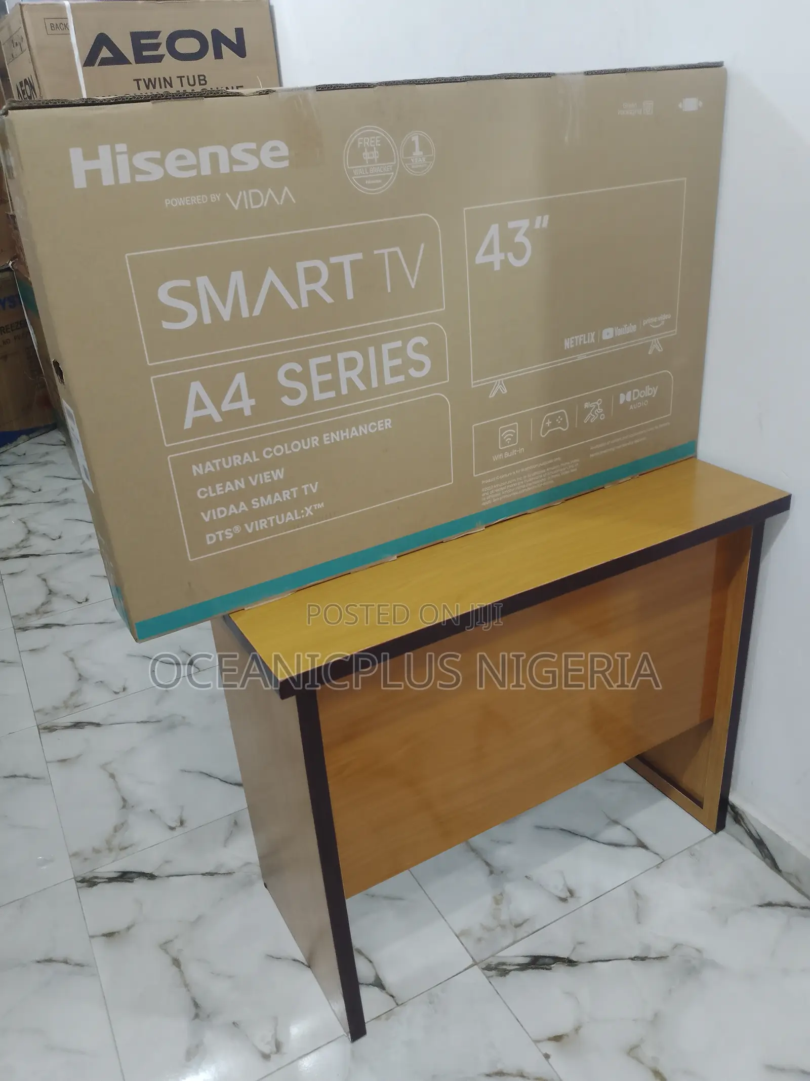 Trendy 43inches Hisense Super Sleek [] Smart TV