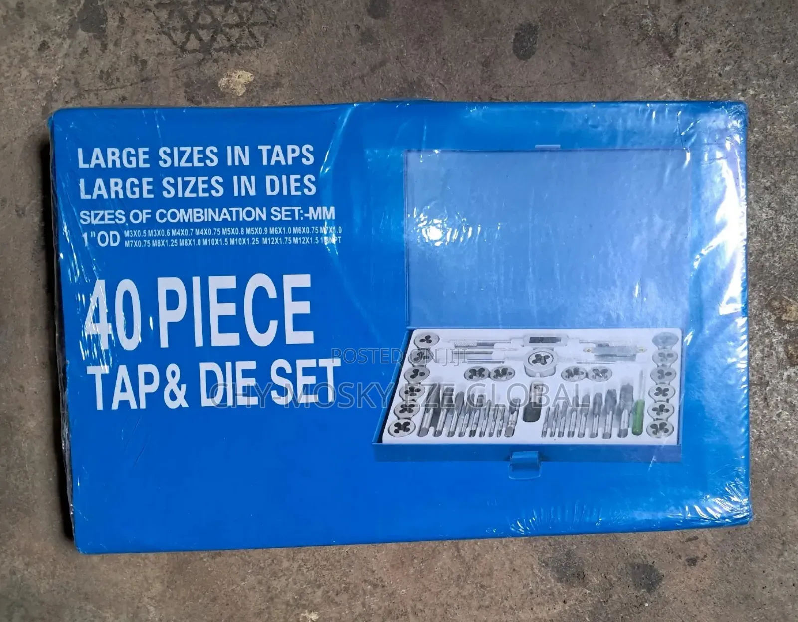 Tap and Dies 1/2" Set 40pcs